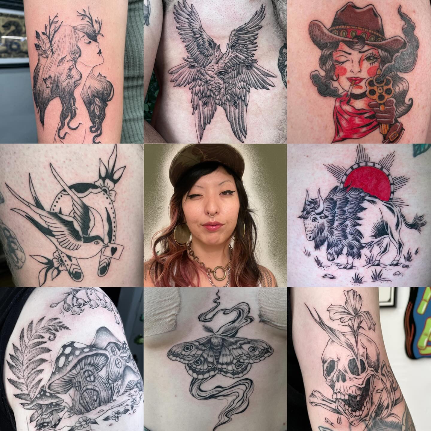 Tattoo by @pineneedlestattoo — american_traditional