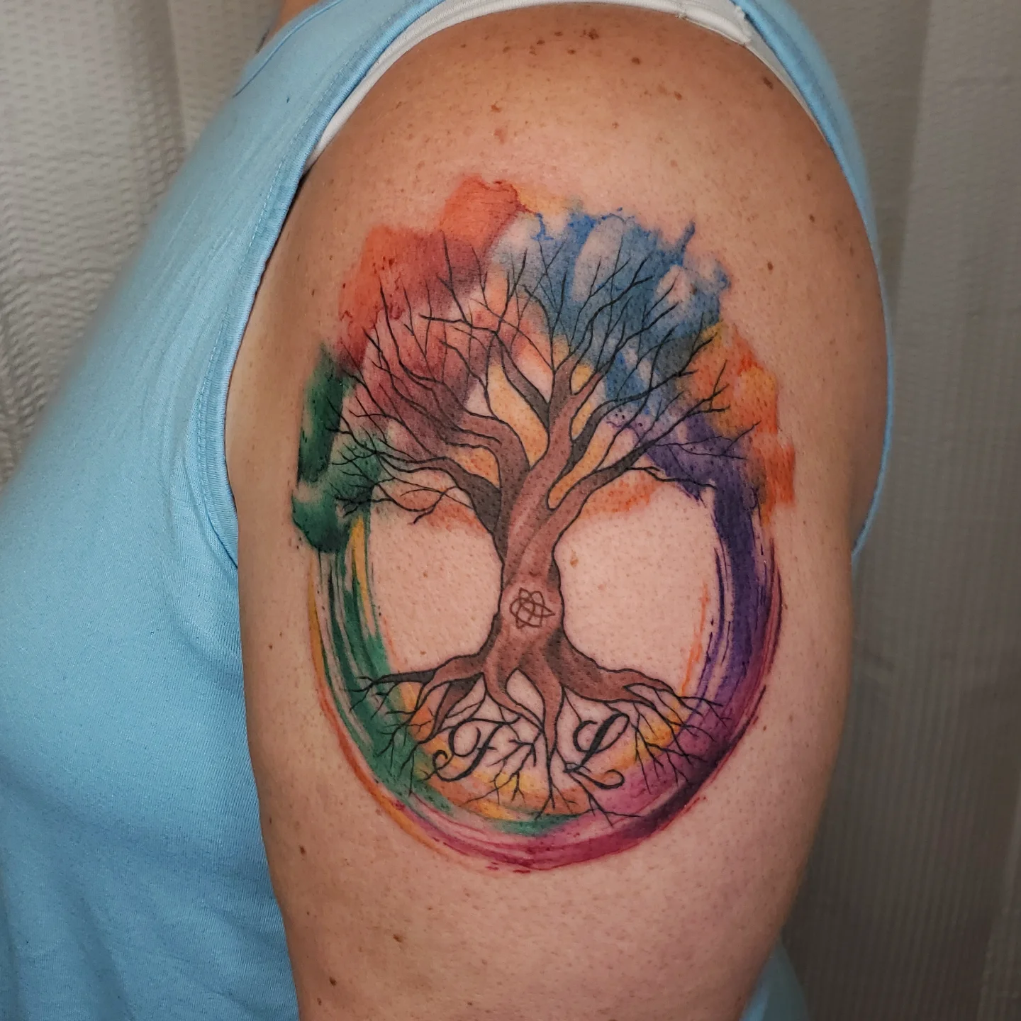 Tattoo by @buktat2 — watercolor