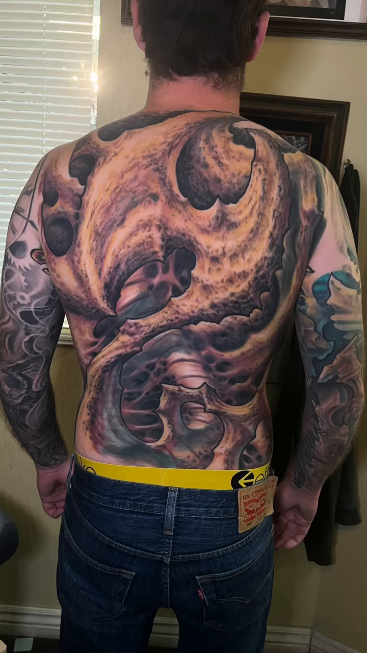 Octopus realism tattoo by Ty McEwen Tattoo Artist │ Bioorganic │