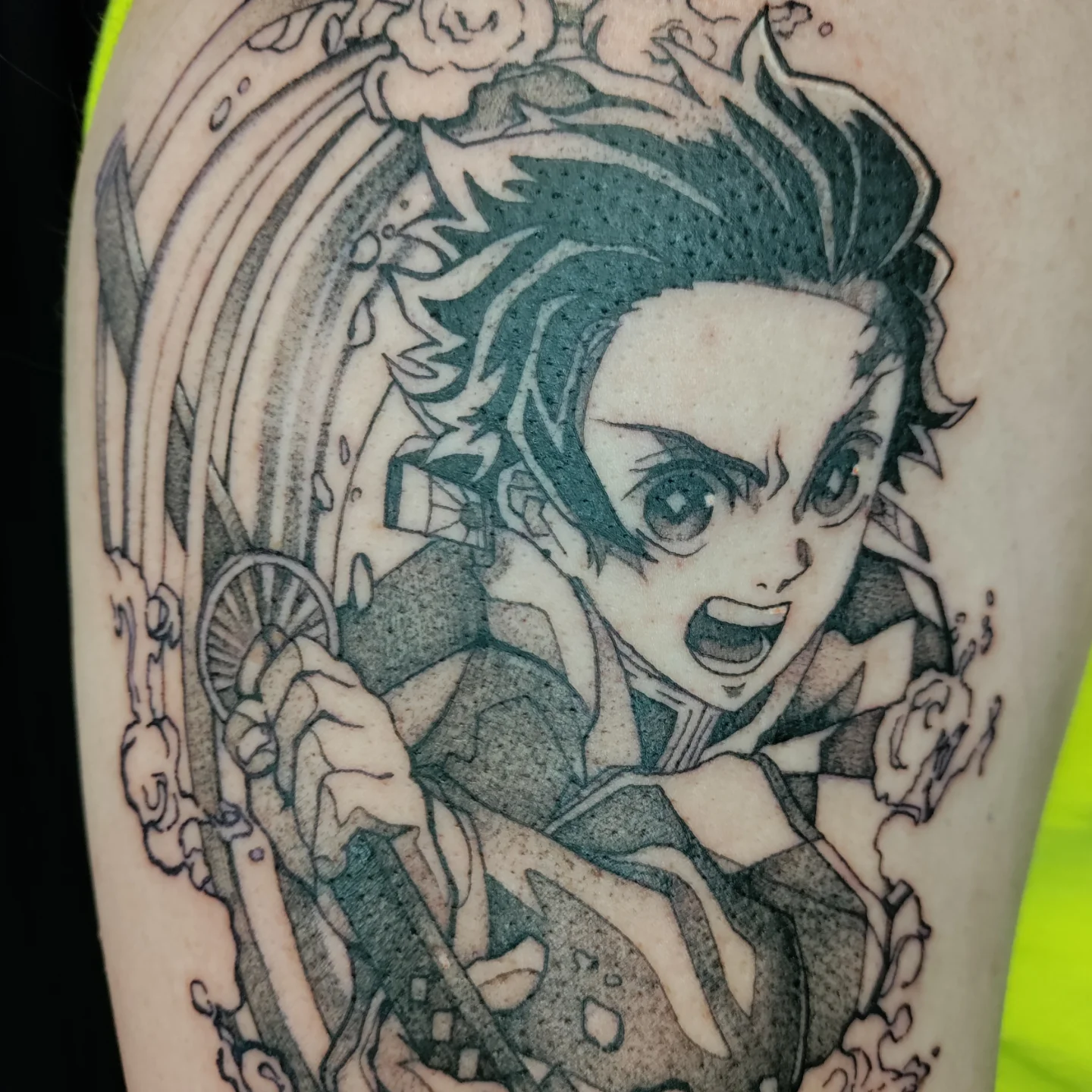 Tattoo by @harvest_moon_tattoos — anime
