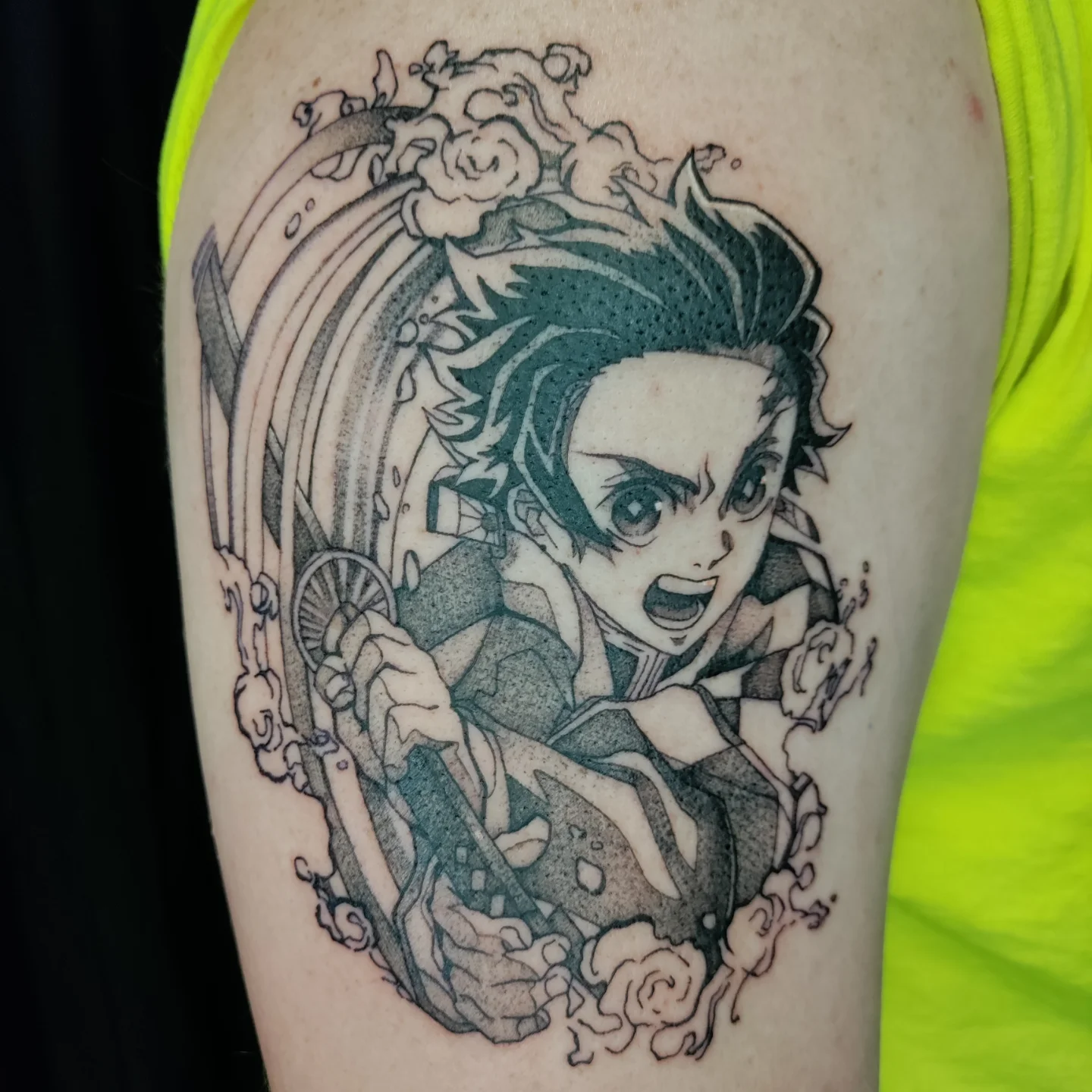 Tattoo by @harvest_moon_tattoos — anime