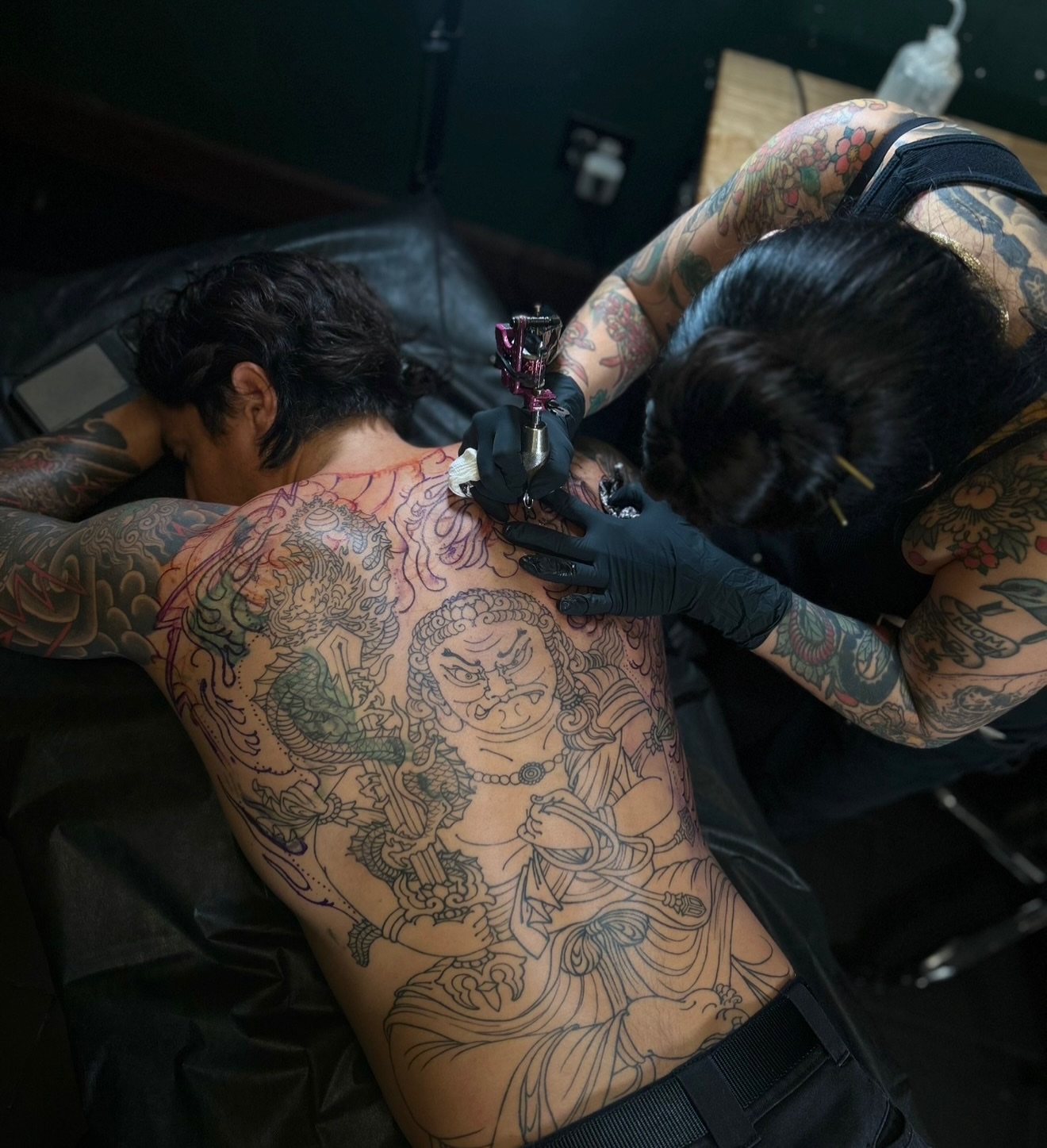 Tattoo by Candi Kinyōbi, Los Angeles, CA