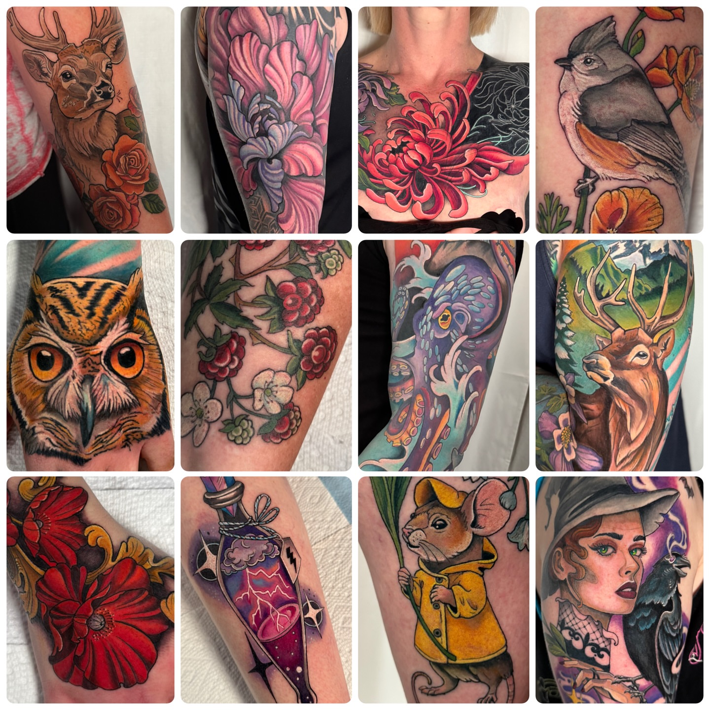 Tattoo by @sharonhealyarts — american_traditional, realism