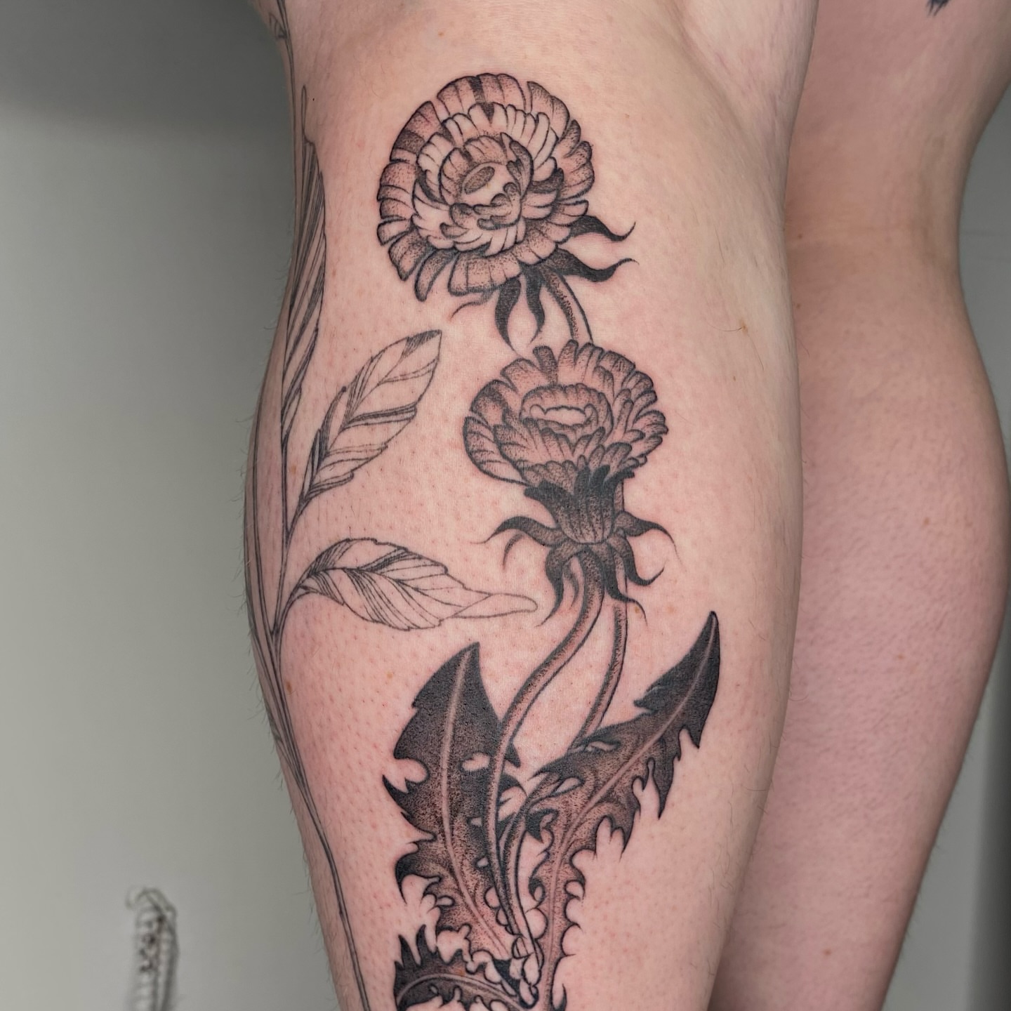 Tattoo by @sabbatma — black_and_grey