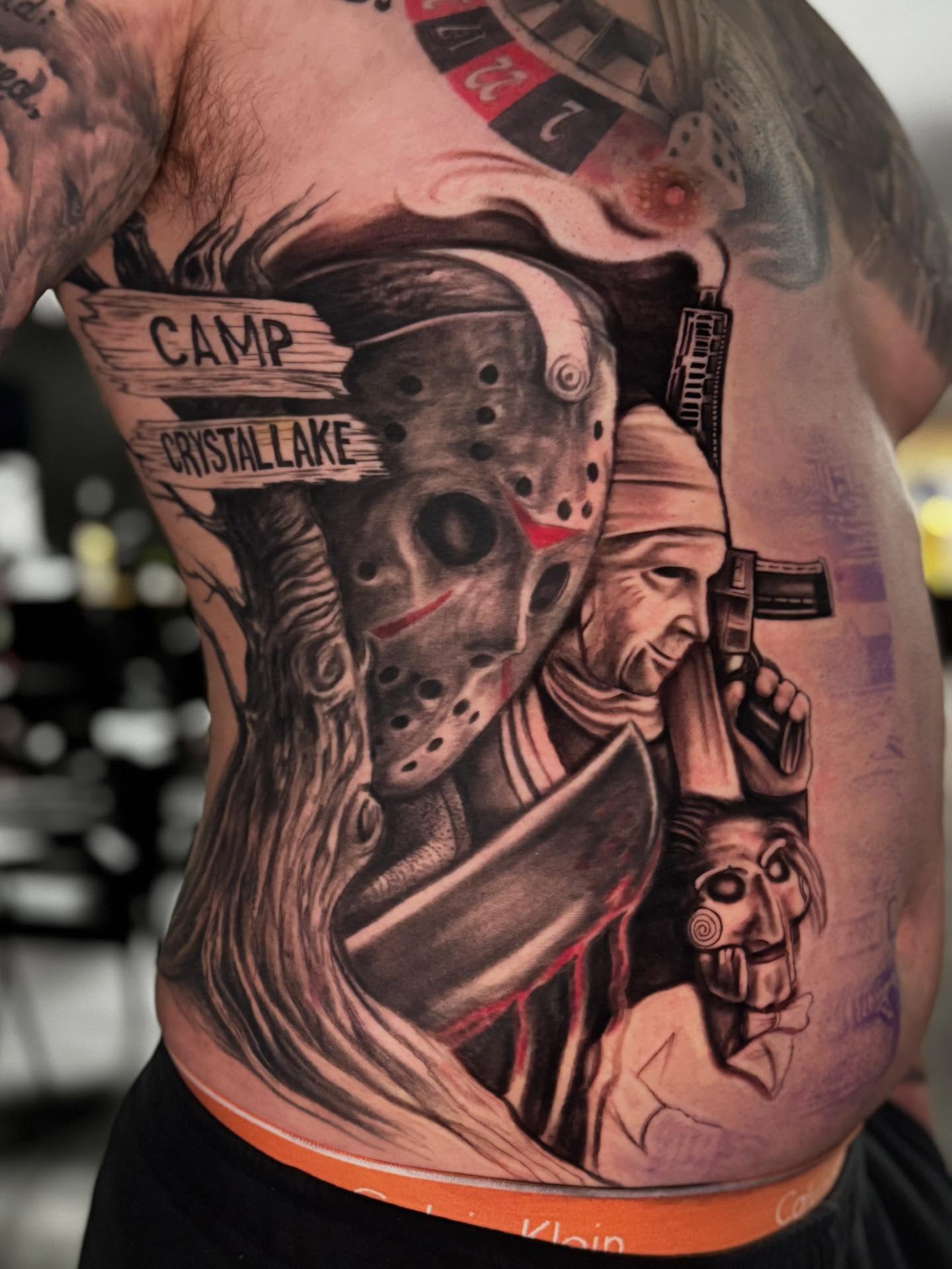 Tattoo by @shawnskaletattoos — realism, dark_realism