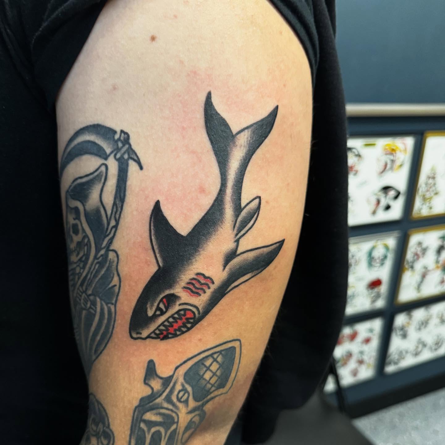 Tattoo by @iamthatgoddamnsonofabitch — american_traditional