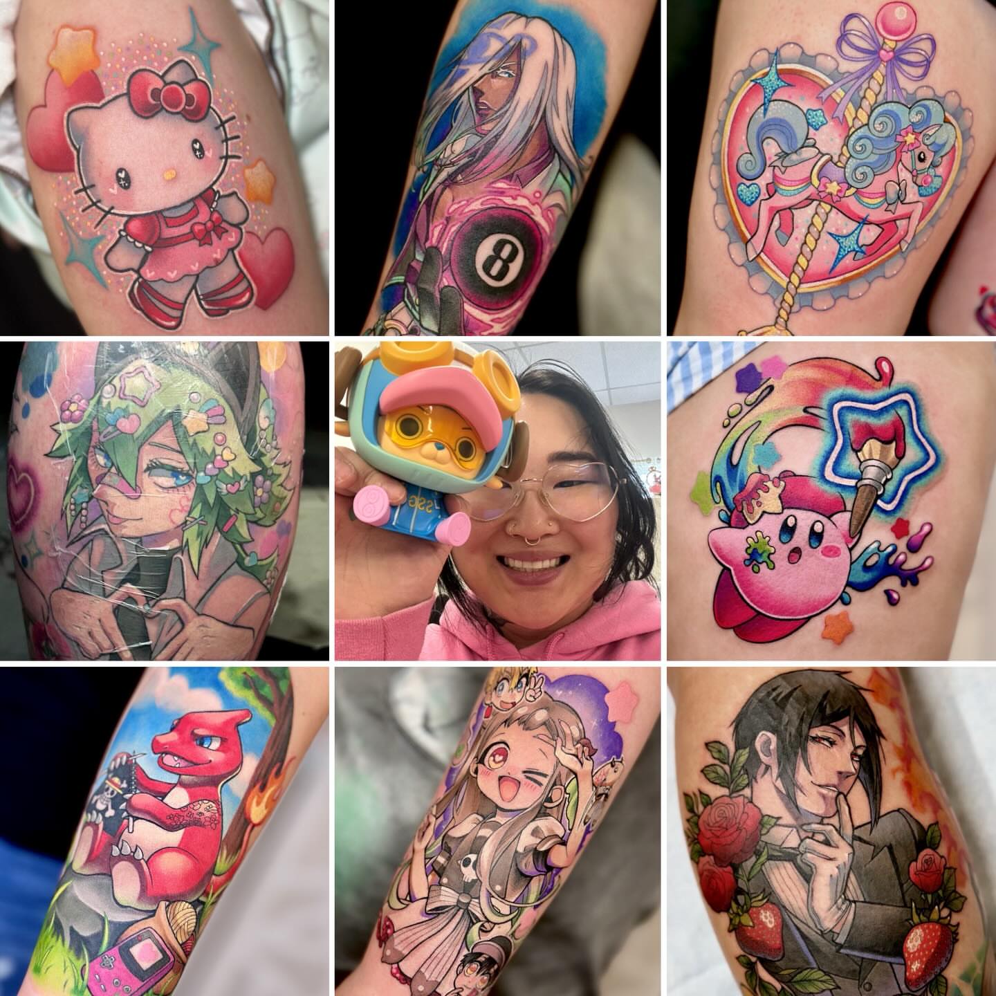 Tattoo by @jerritattoos — anime