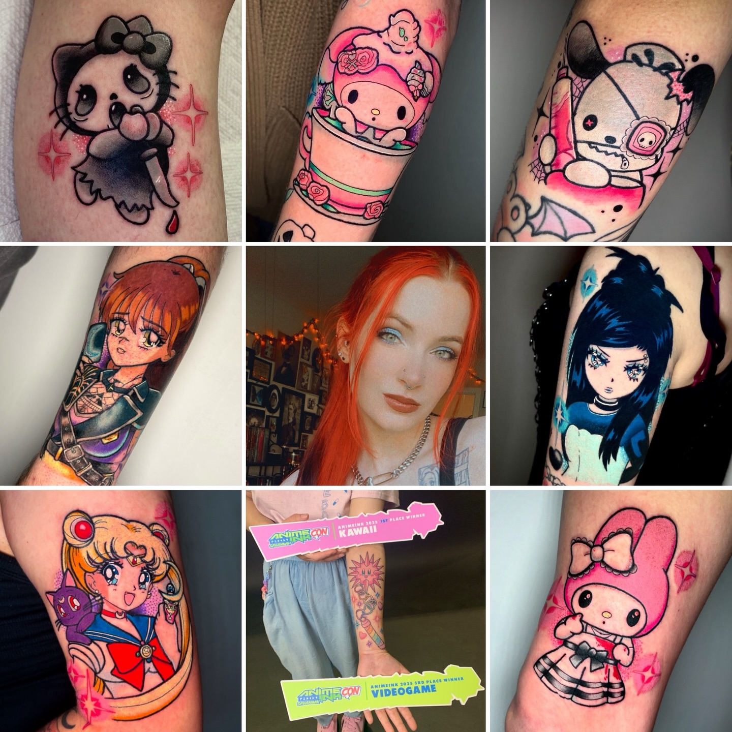 Tattoo by @chibicosori โ anime