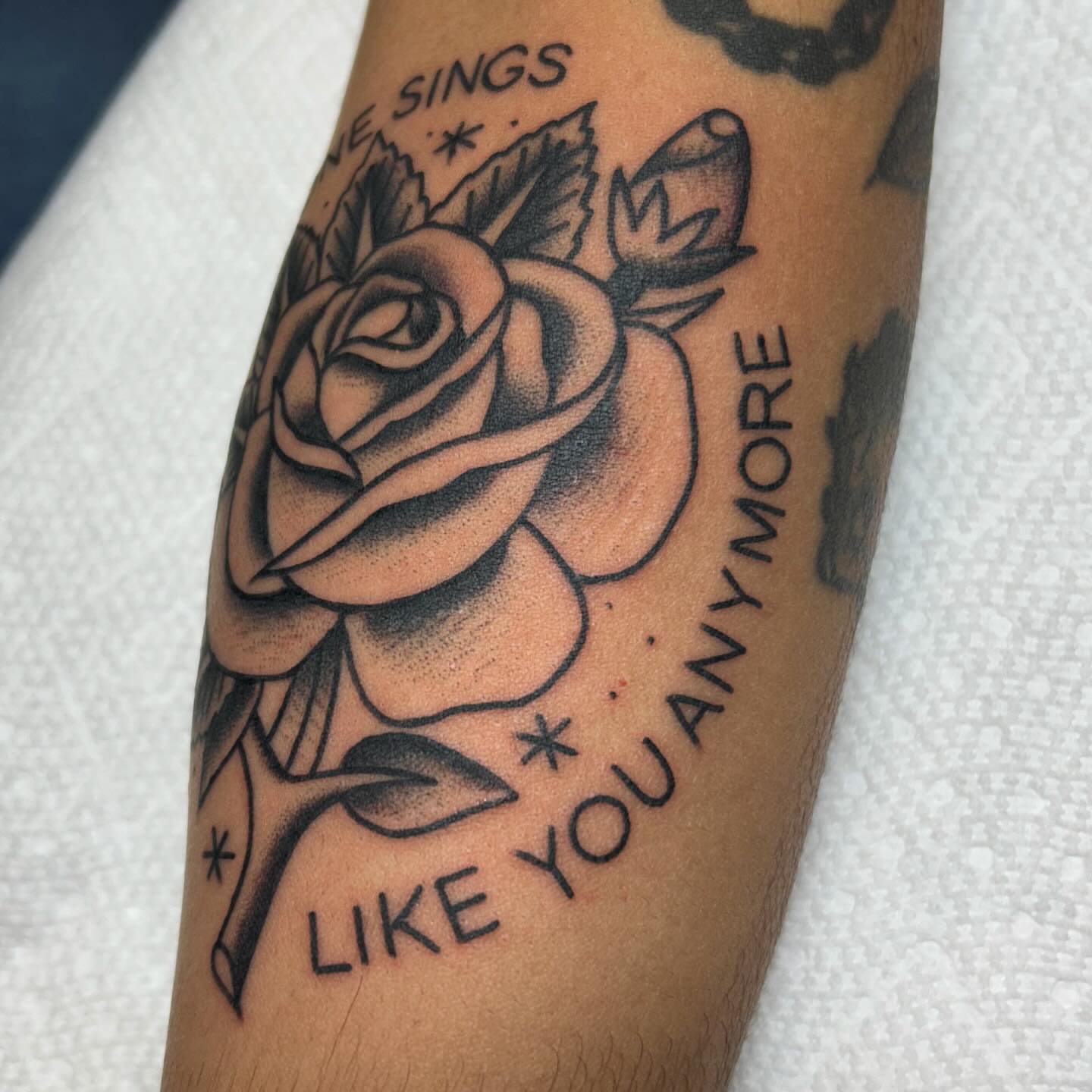 Tattoo by @missfinetattoo — black_and_grey