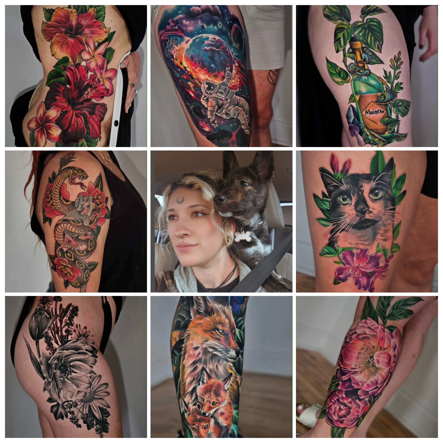 Tattoo by @foxfiretattoos β realism
