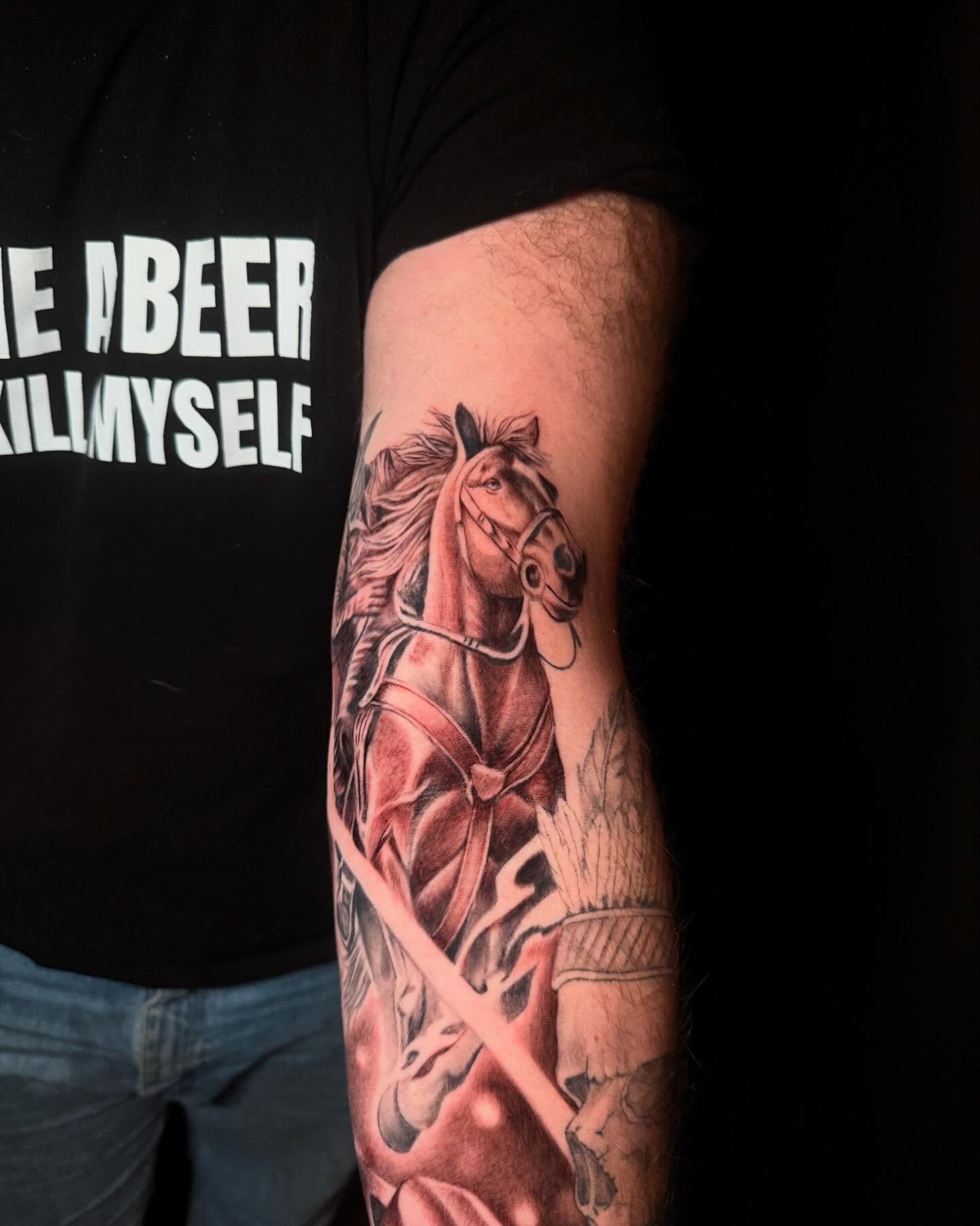 Tattoo by @artisticbubba — realism, black_and_grey