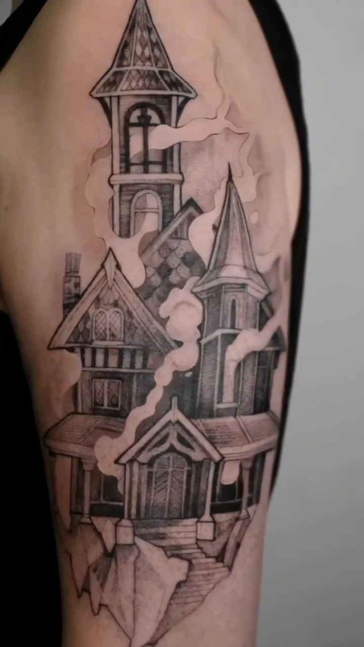 Tattoo by @zozutattoo — black_and_grey, realism