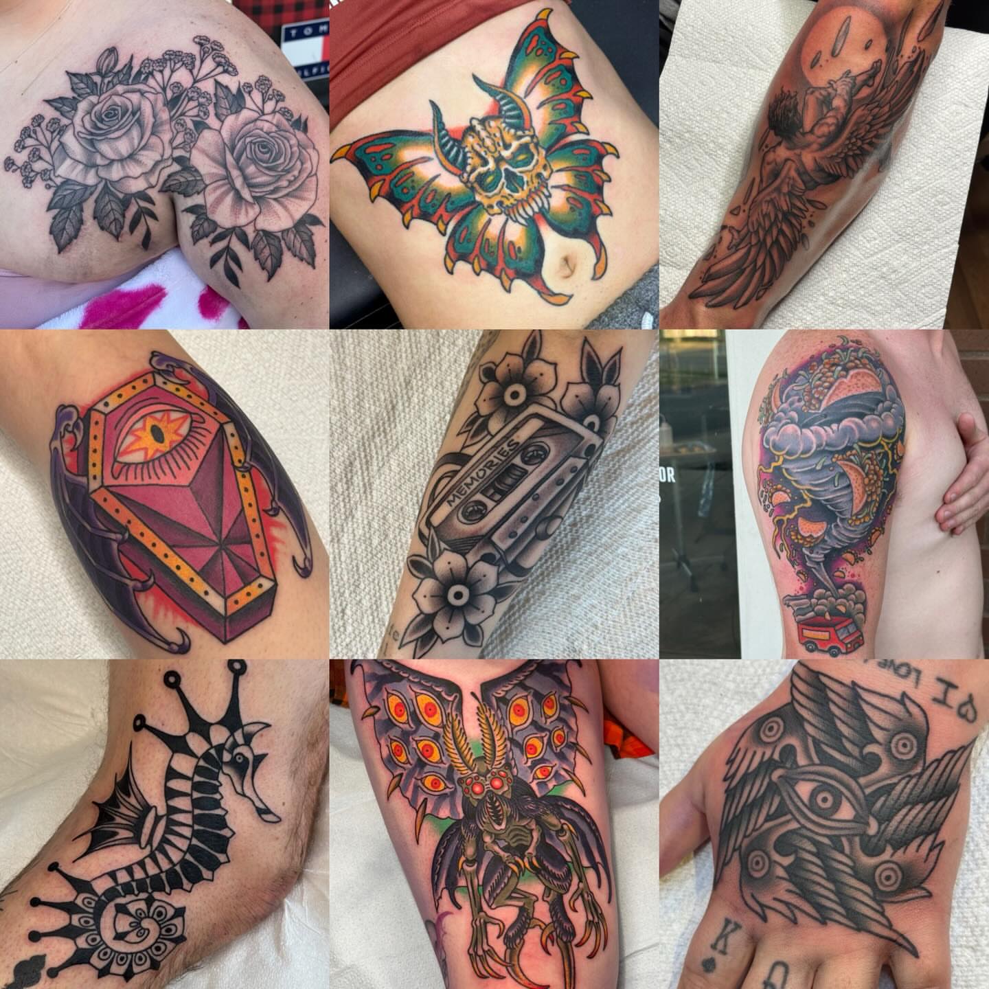 Tattoo by @gottstatts — american_traditional, neo_traditional