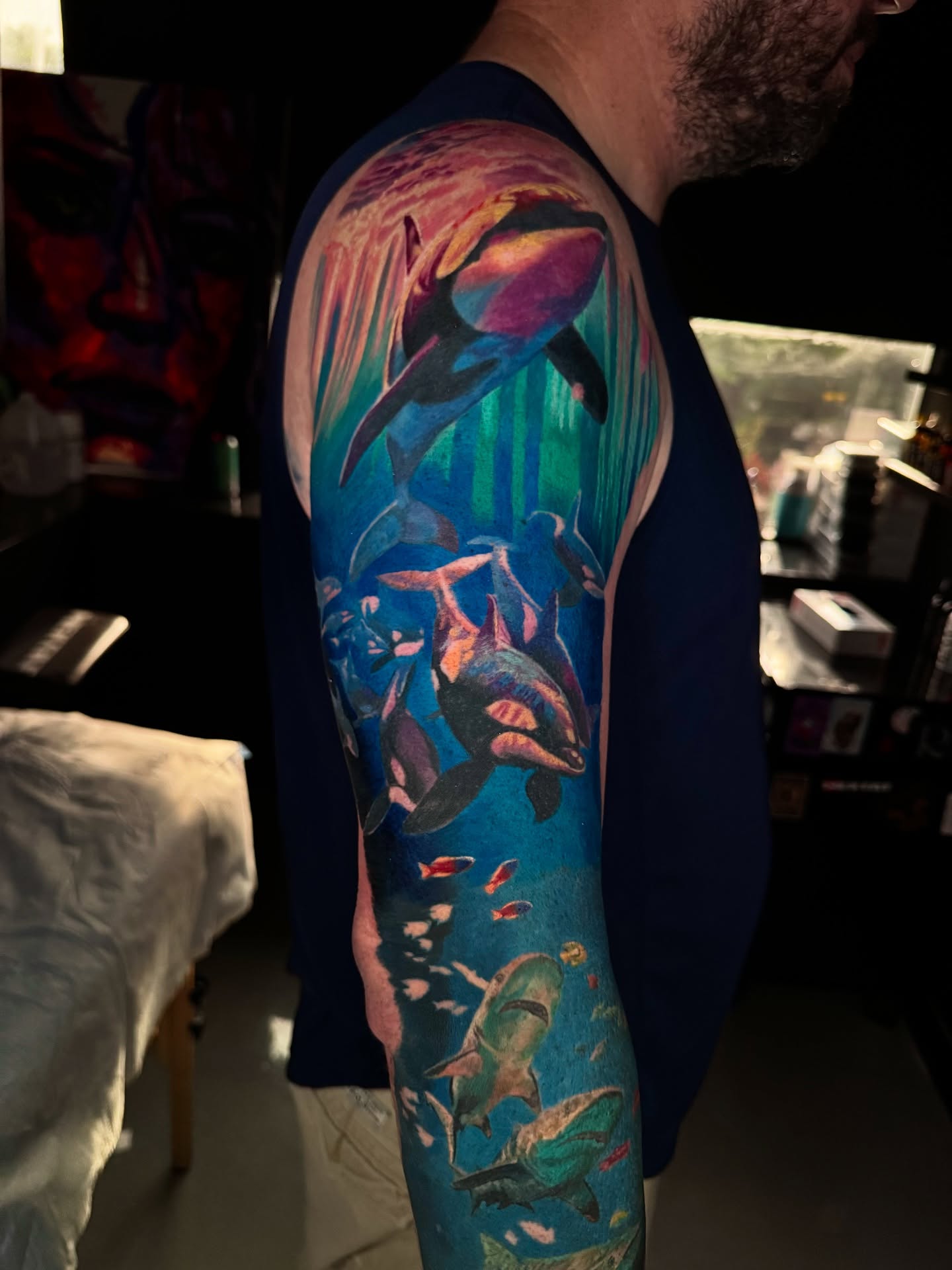 Tattoo by @varotattoos — new_school, watercolor