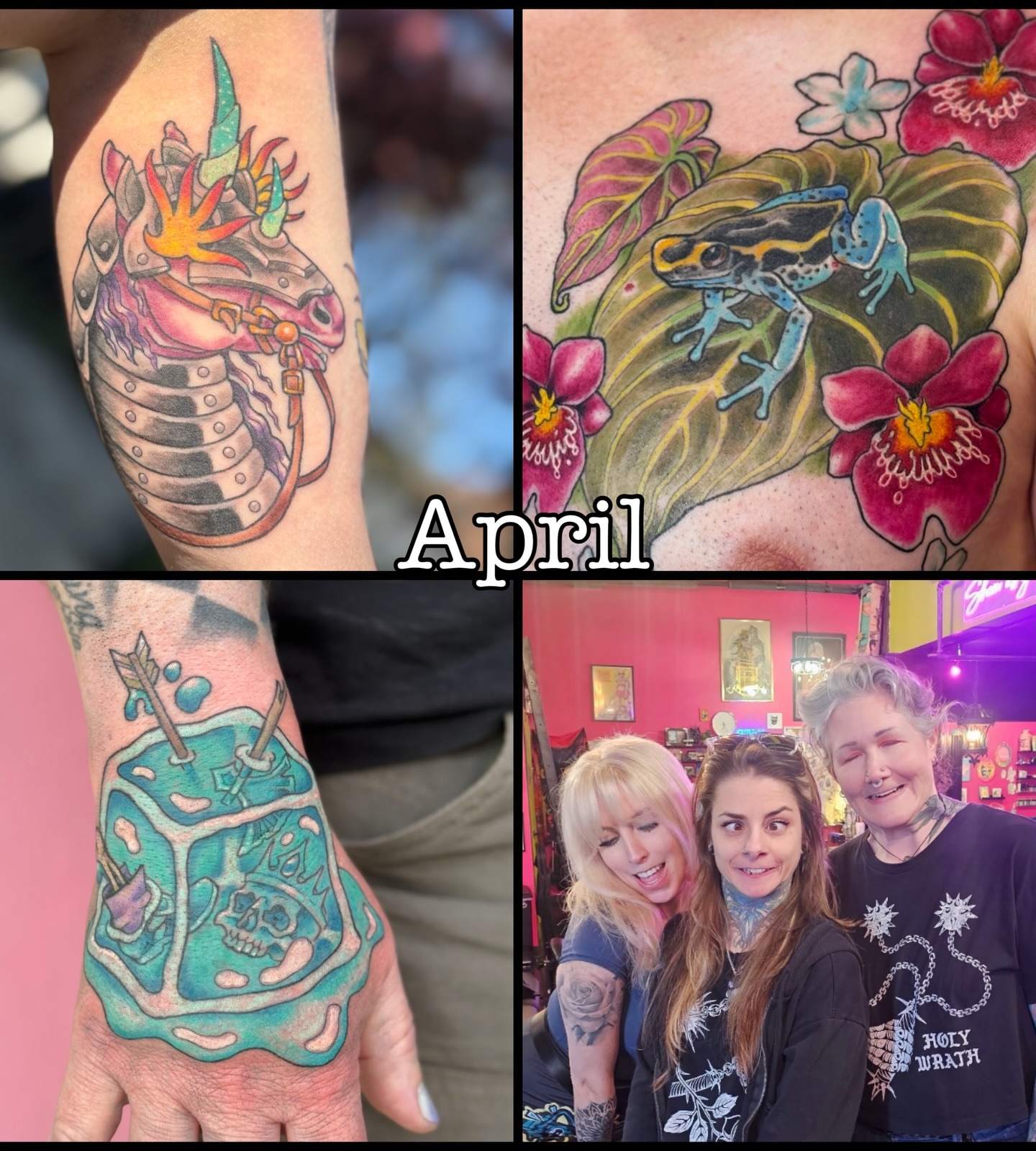 Tattoo by @lauraexleytattoo — american_traditional, dotwork