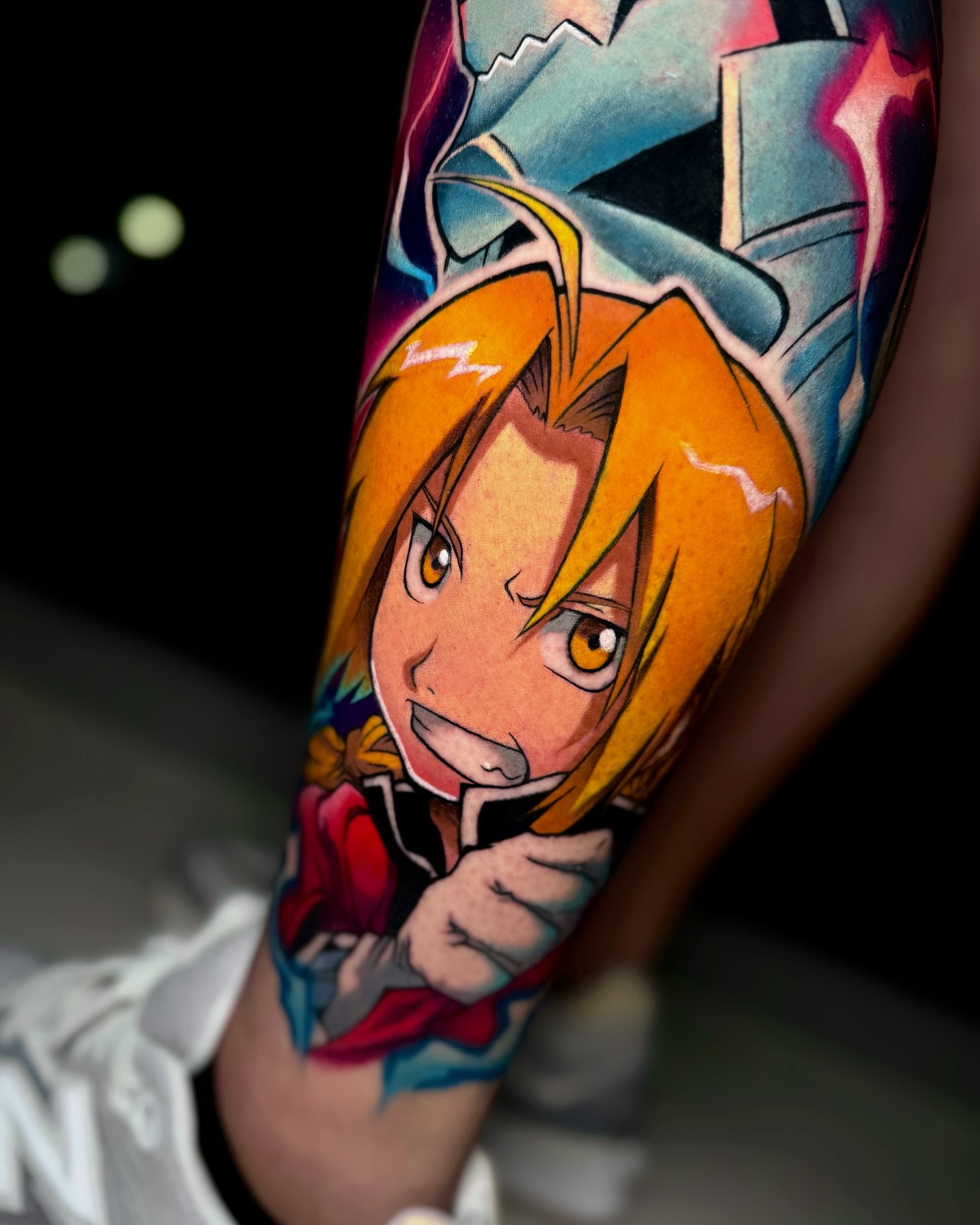 Tattoo by @ale.rivz — anime