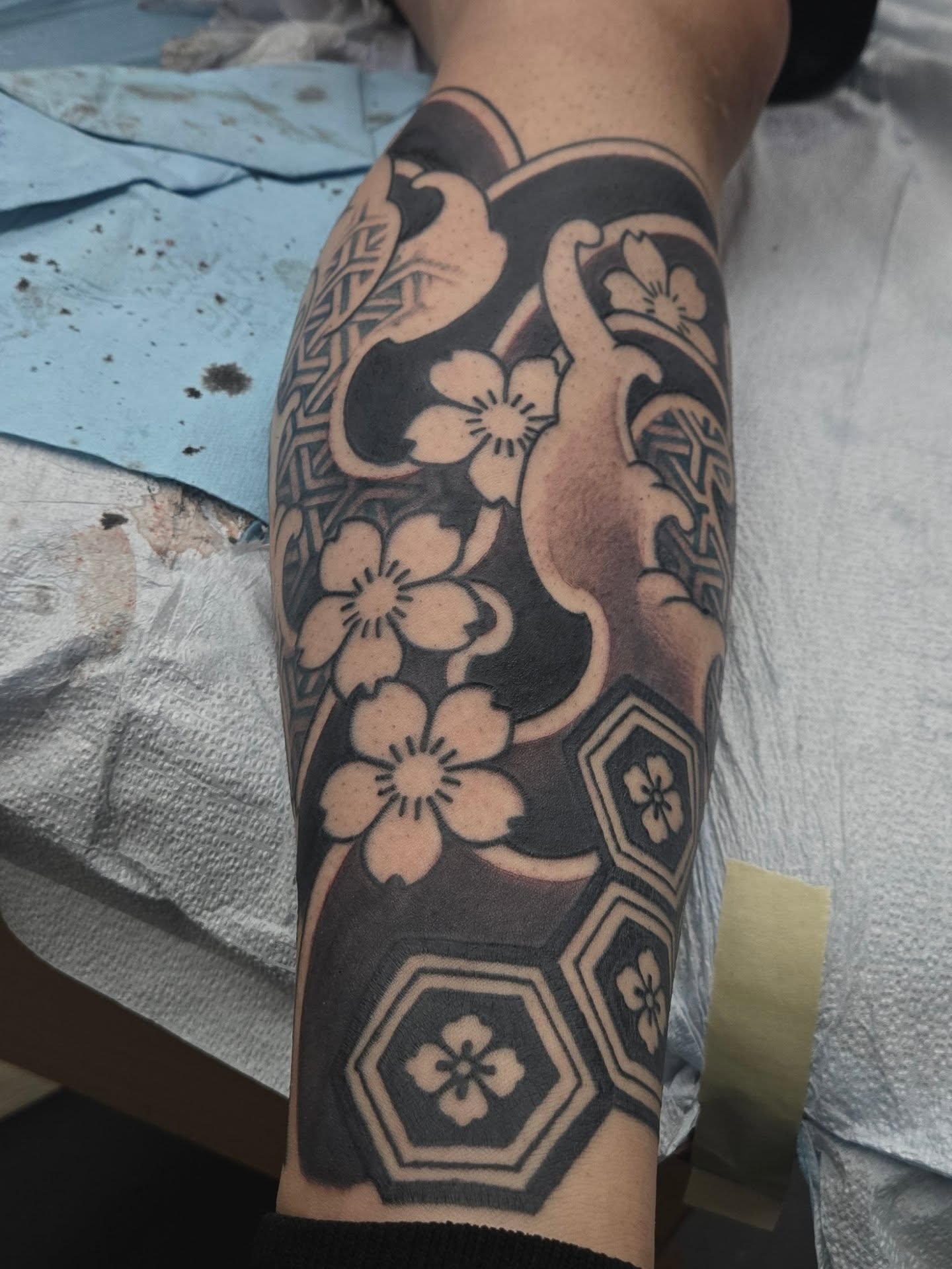 Tattoo by @john.sunderland β black_and_grey, geometric