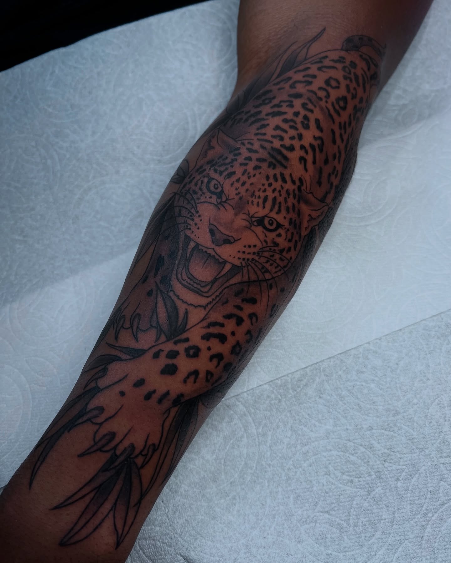 Tattoo by @lordovflies — black_and_grey
