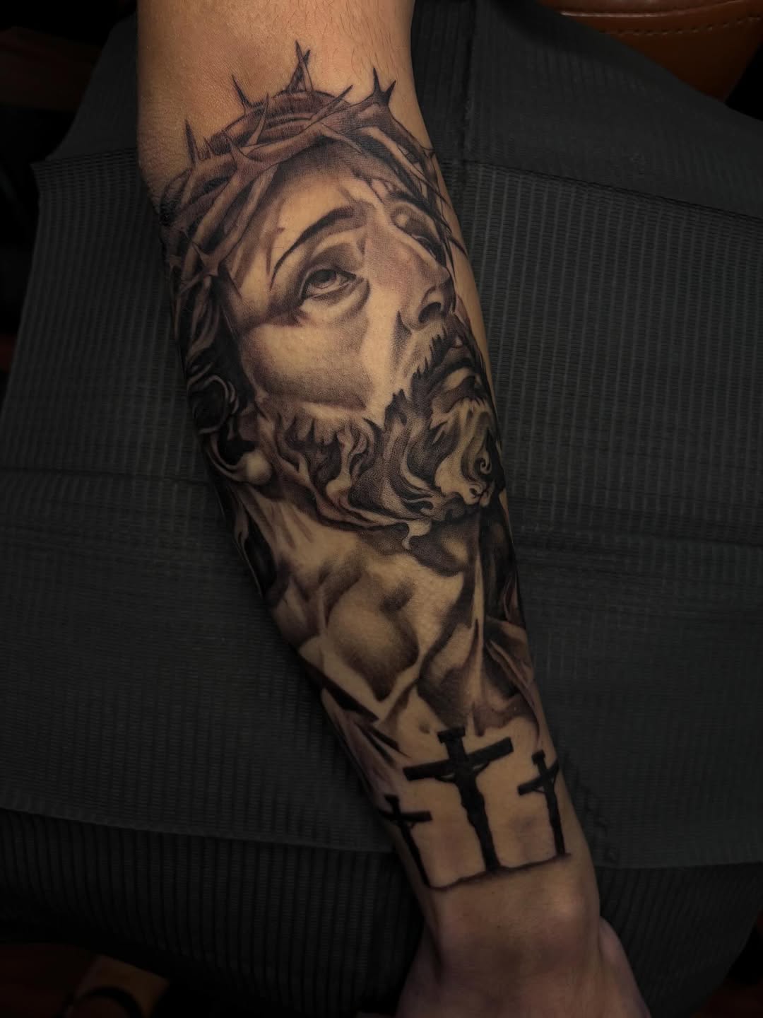 Tattoo by @inked.mami702 — realism, black_and_grey