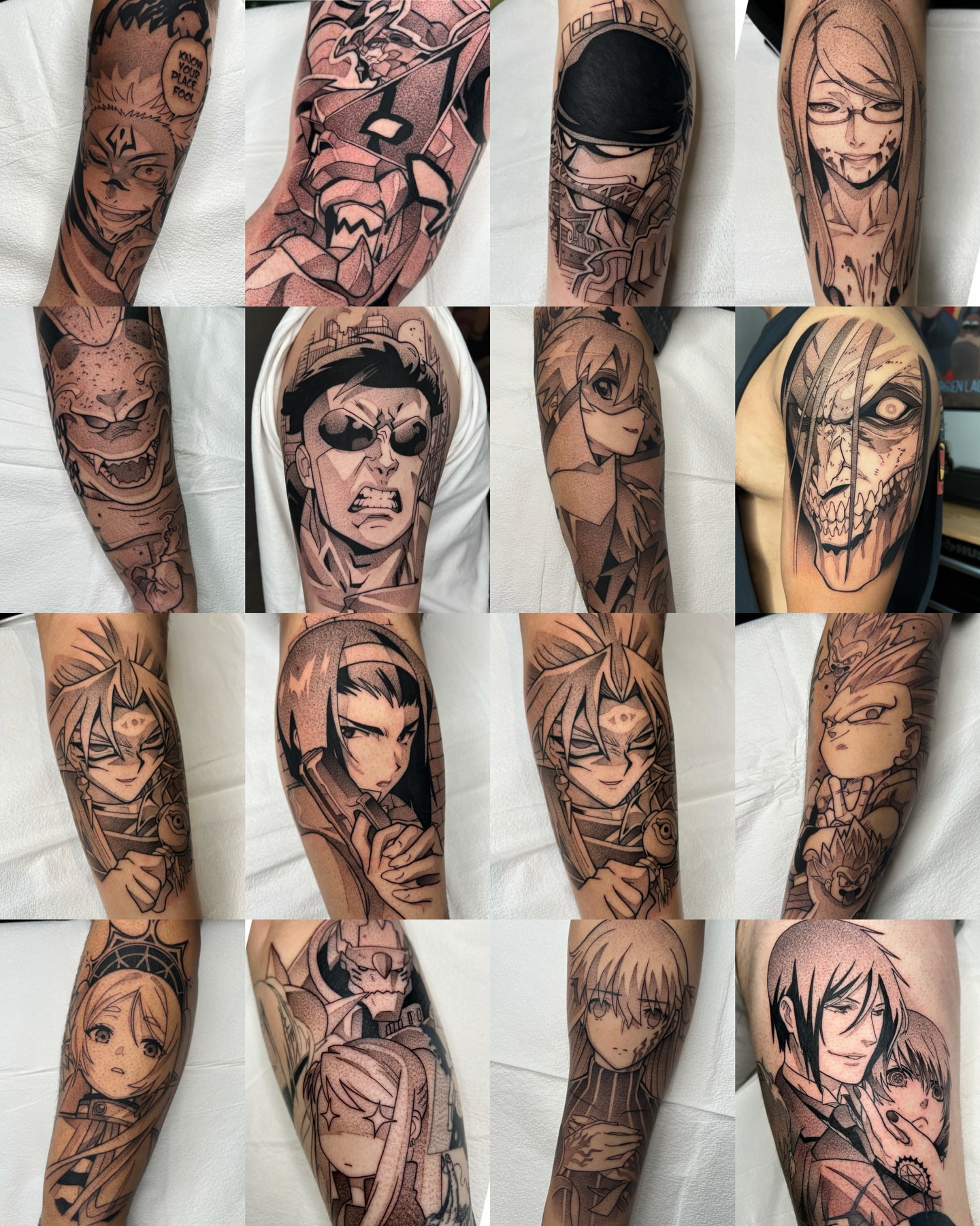 Tattoo by @z__tattoos — anime