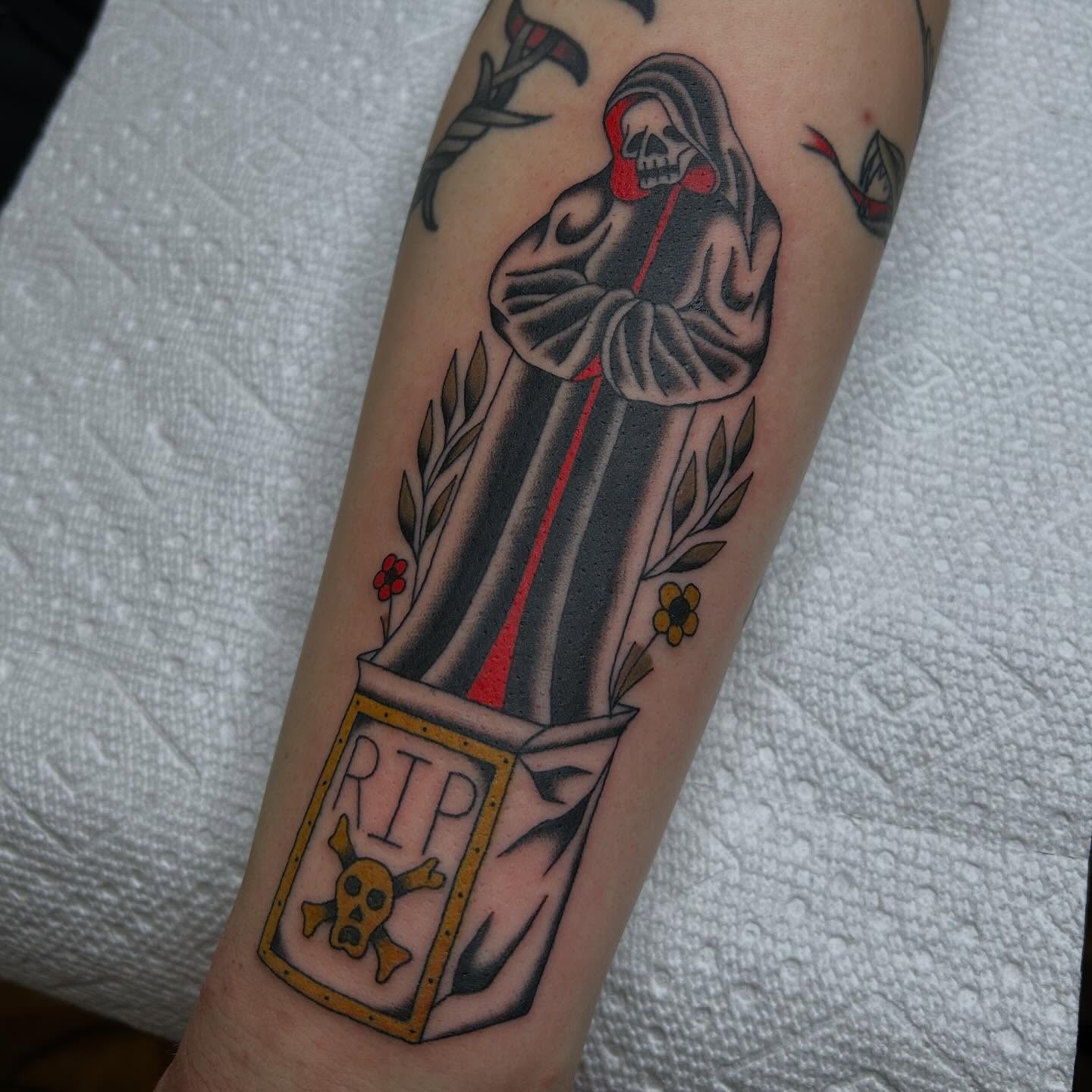 Tattoo by @moosetattooer β american_traditional