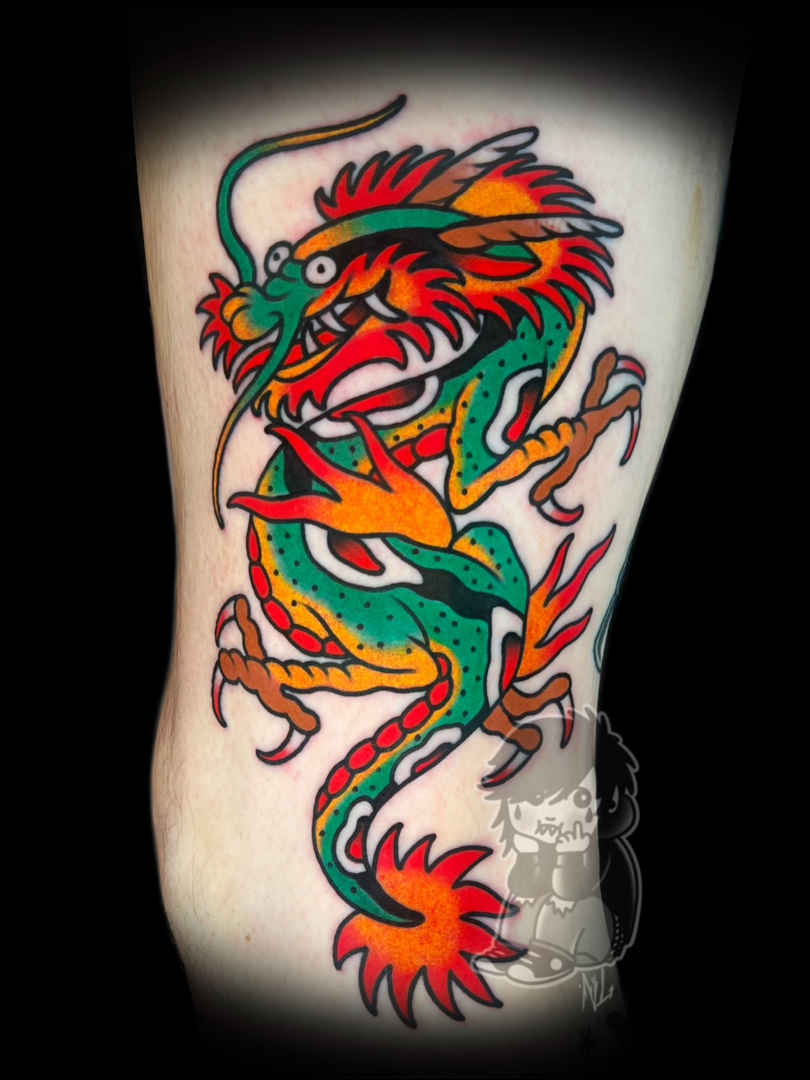 Tattoo by @nateleslietattoo — american_traditional