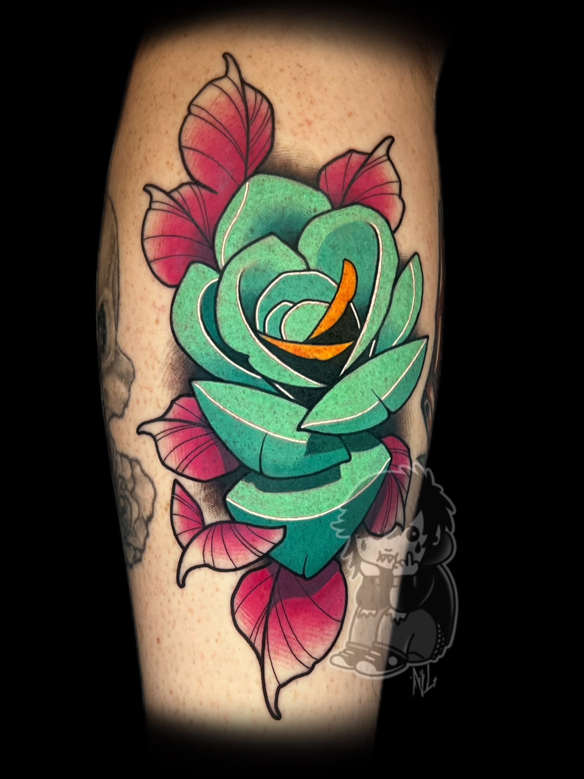 Tattoo by @nateleslietattoo — american_traditional