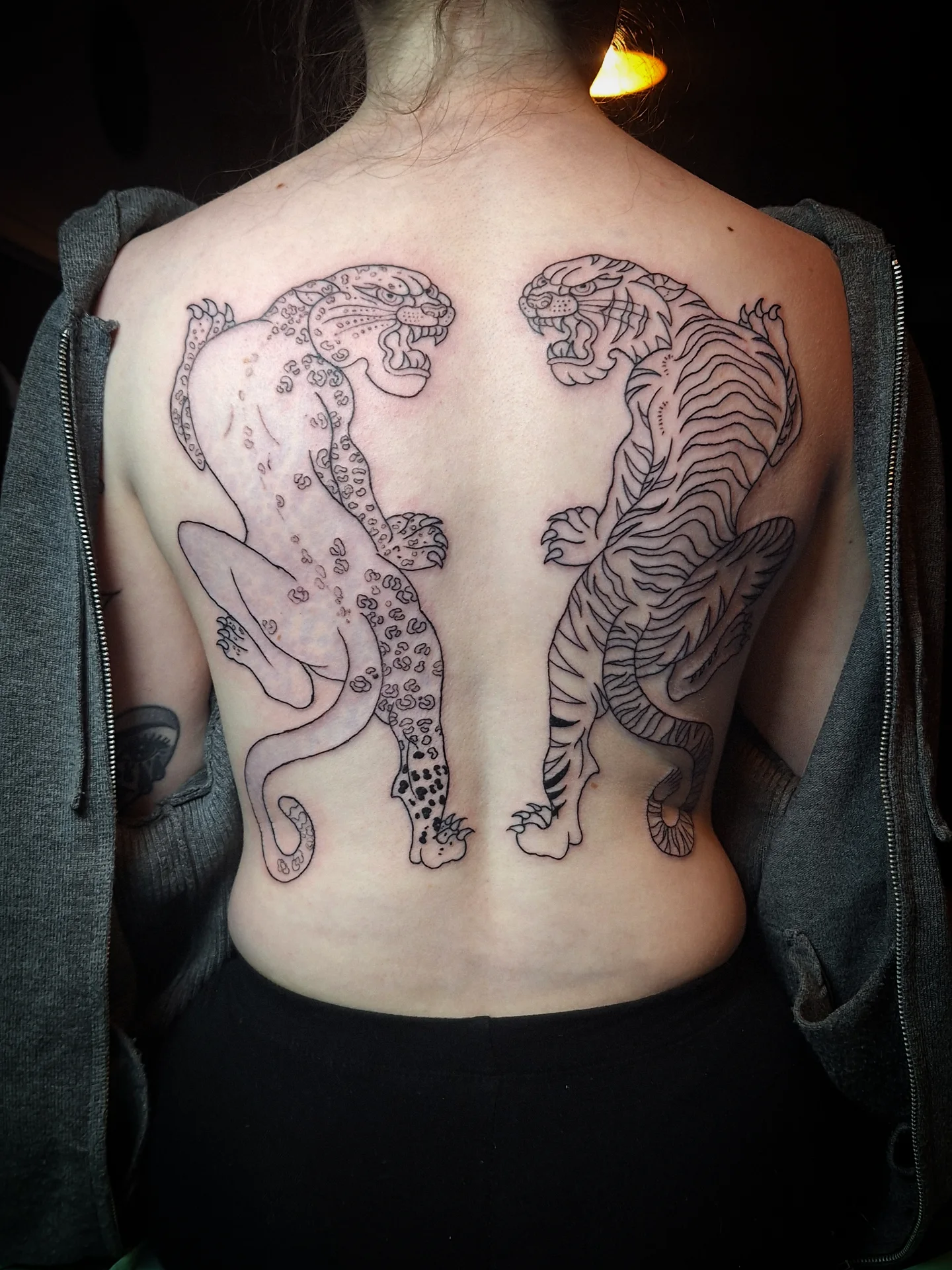 Tattoo by @darren_artwork — black_and_grey