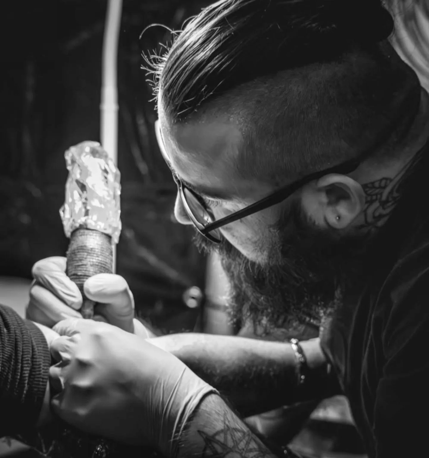Tattoo by @darren_artwork — black_and_grey