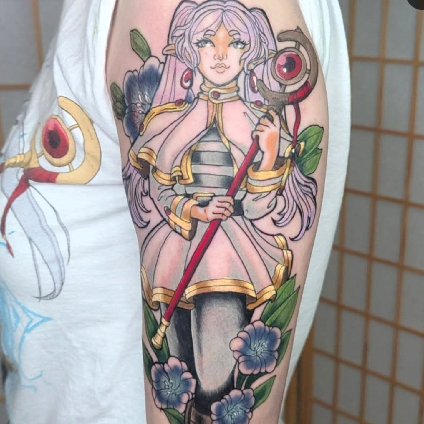 Tattoo by @capriotticreations โ anime