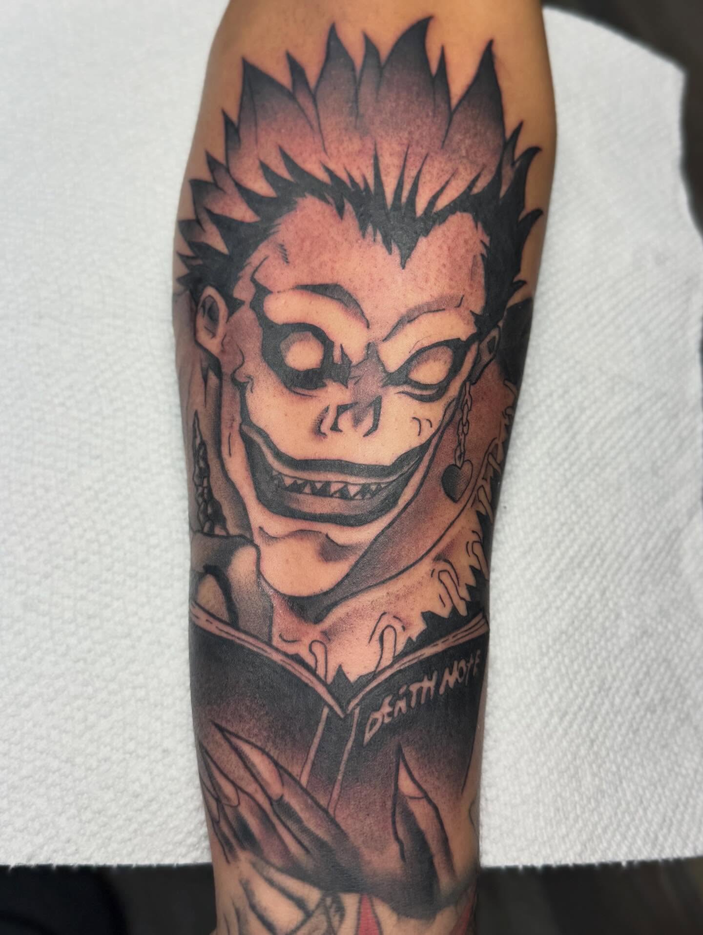Tattoo by @ceilingham — anime
