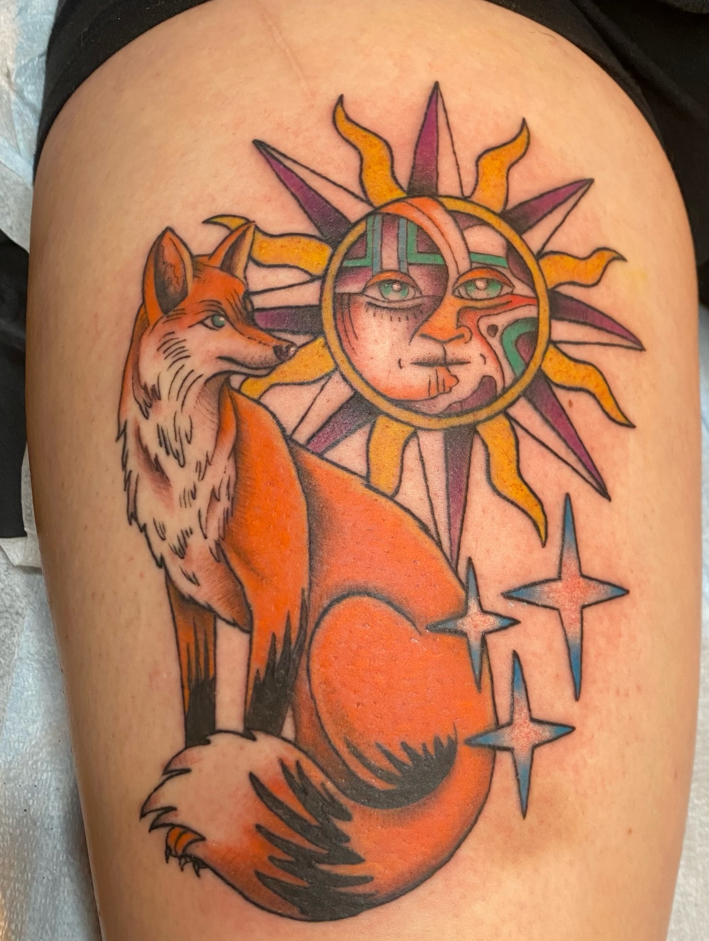 Tattoo by @katelaw_tattoos — american_traditional, new_school