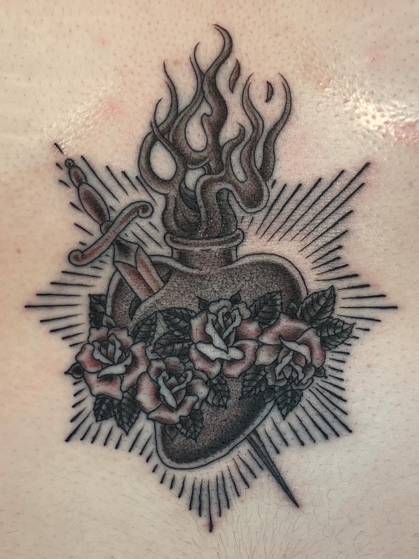 Tattoo by @julietattoos — black_and_grey