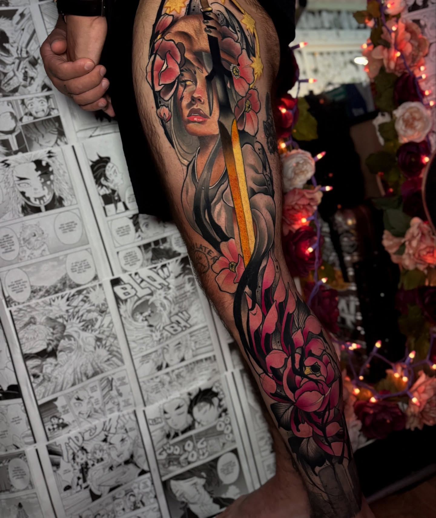 Tattoo by @shortyadtrtattoos β japanese_irezumi, realism