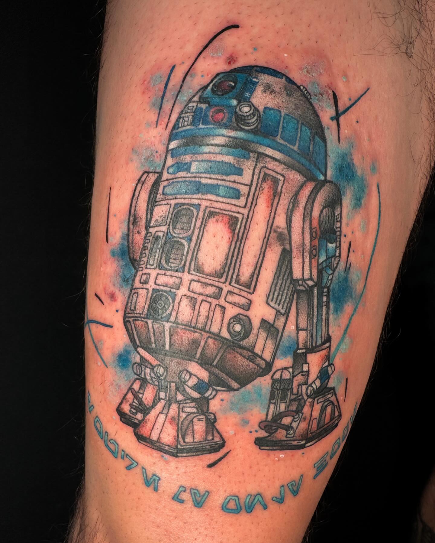 Tattoo by @dilloneavestattoo — watercolor