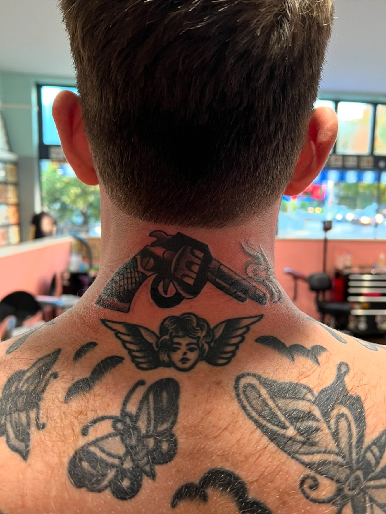 Tattoo by @shane_goes_hard — american_traditional, black_and_grey