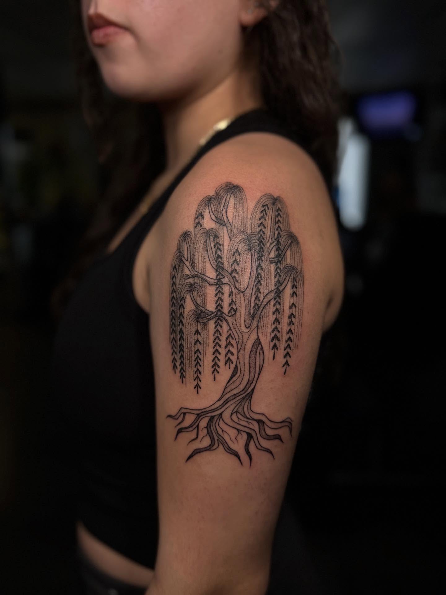 Tattoo by @koko_tattoos — black_and_grey