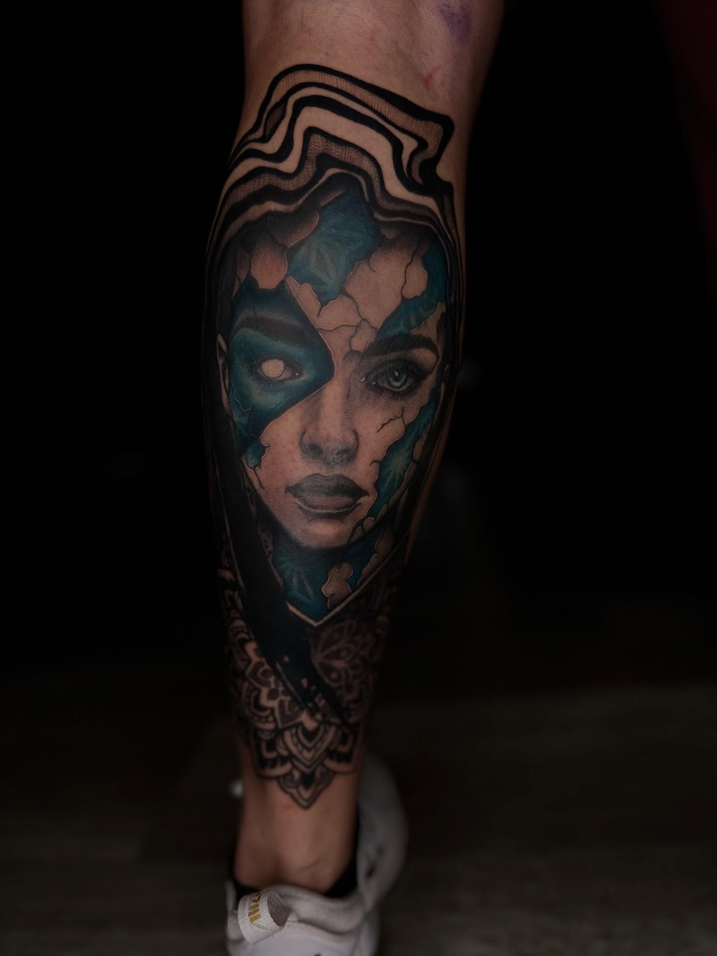 Tattoo by @goose_tattoos โ realism, dark_realism
