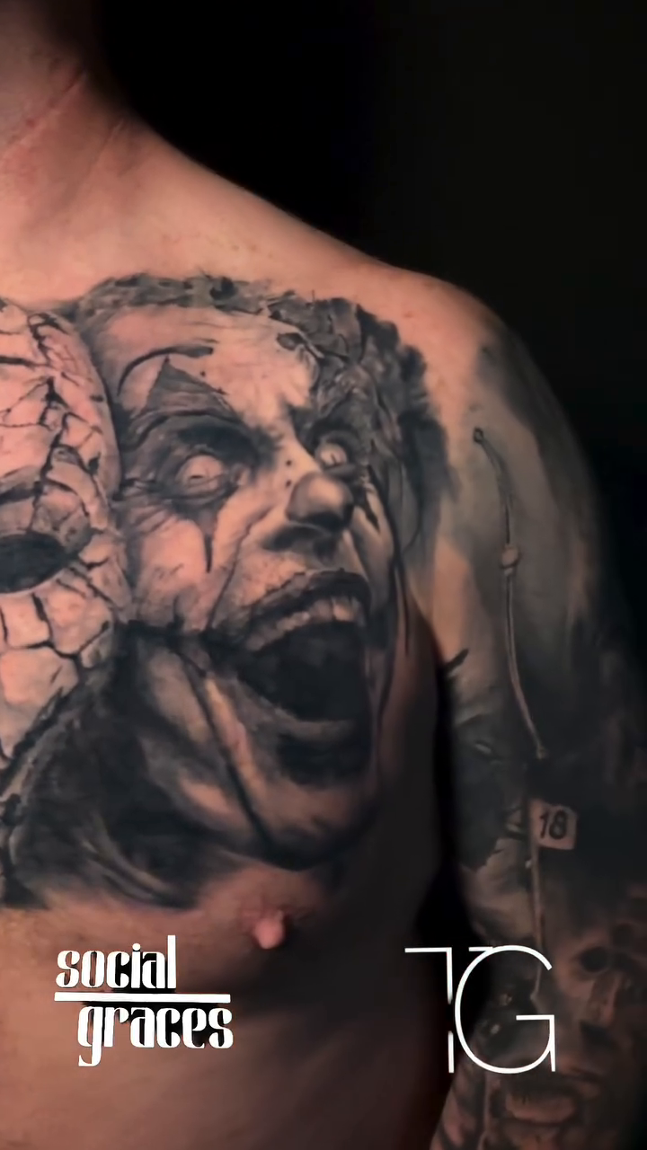 Tattoo by @timmy.grounds — dark_realism, black_and_grey