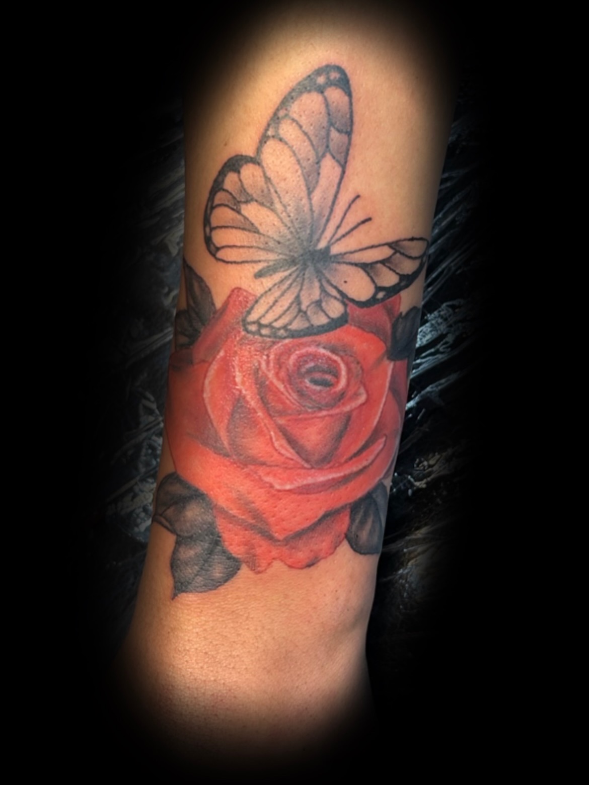 Tattoo by @98nigel — realism, dotwork