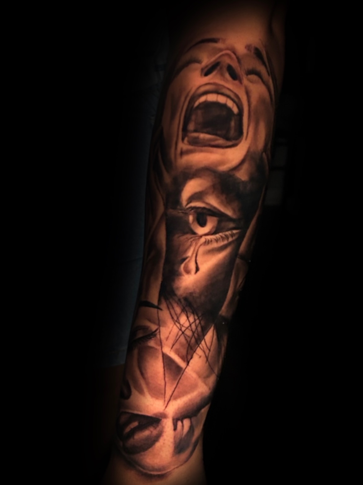 Tattoo by @98nigel — realism, dark_realism