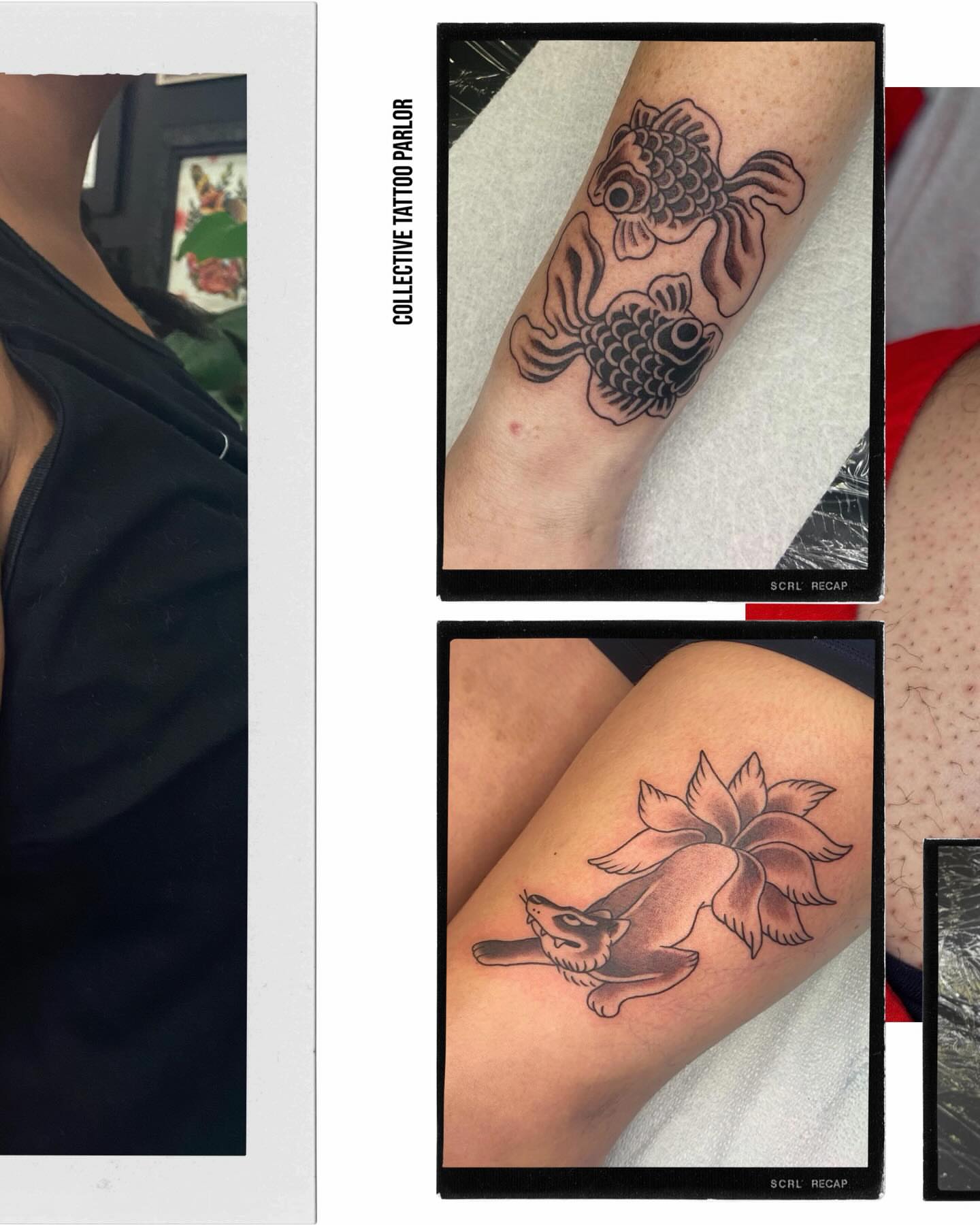 Koi fish black and grey tattoo on the forearm by Las Vegas Tattoo Artist π€ Nani