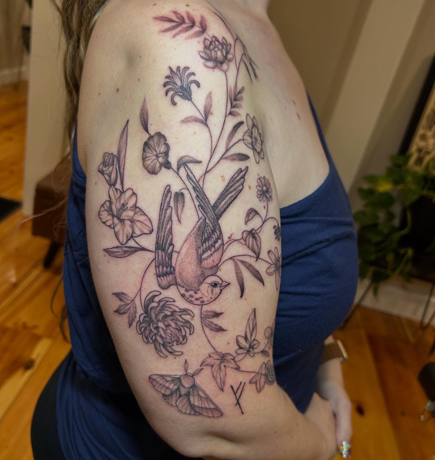 Tattoo by @hayleysavage_tattoo โ neo_traditional, realism