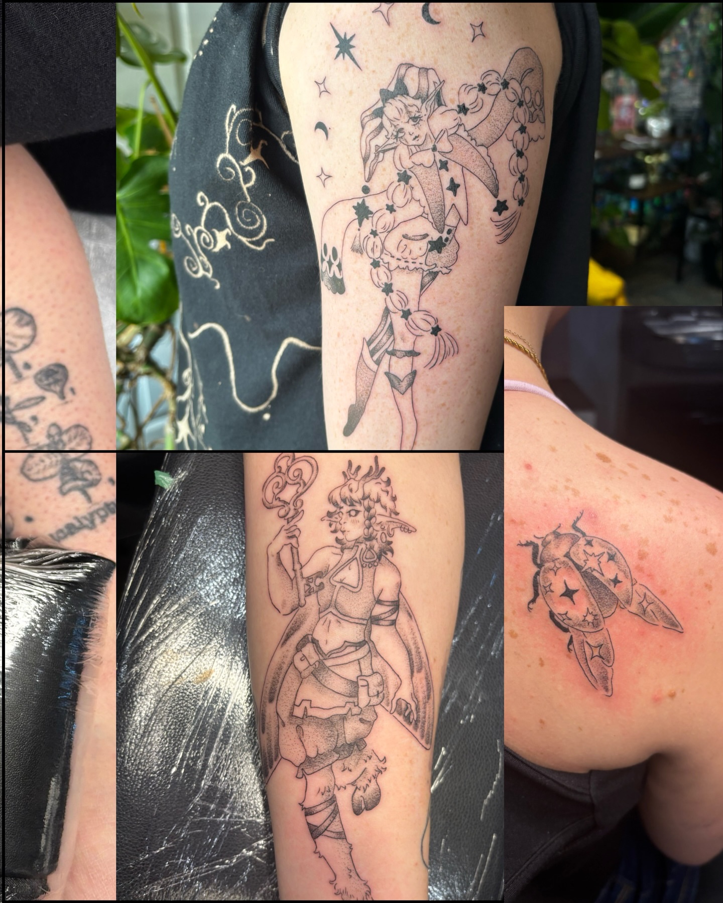 Tattoo by @fernwilds_tattoo โ anime, illustrative