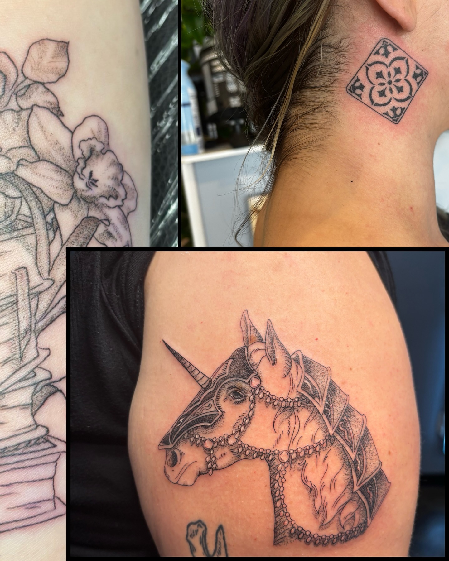 Tattoo by @fernwilds_tattoo โ black_and_grey, realism
