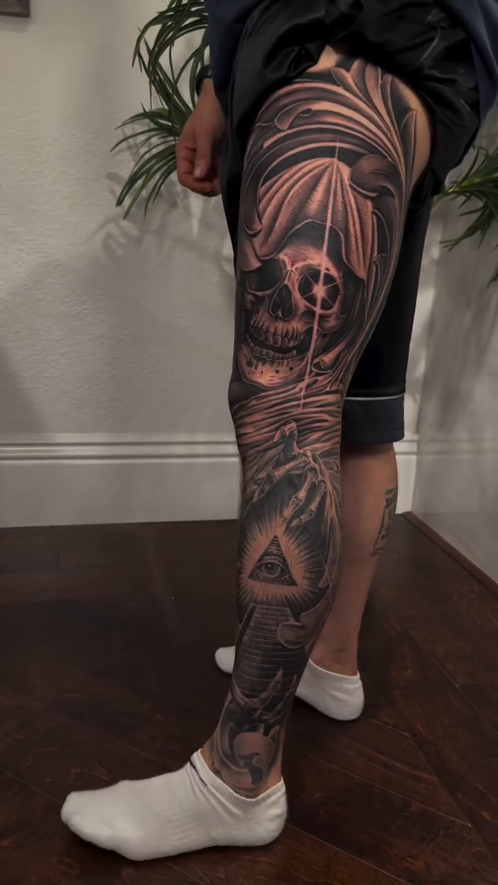 Tattoo by @7opez — dark_realism, black_and_grey