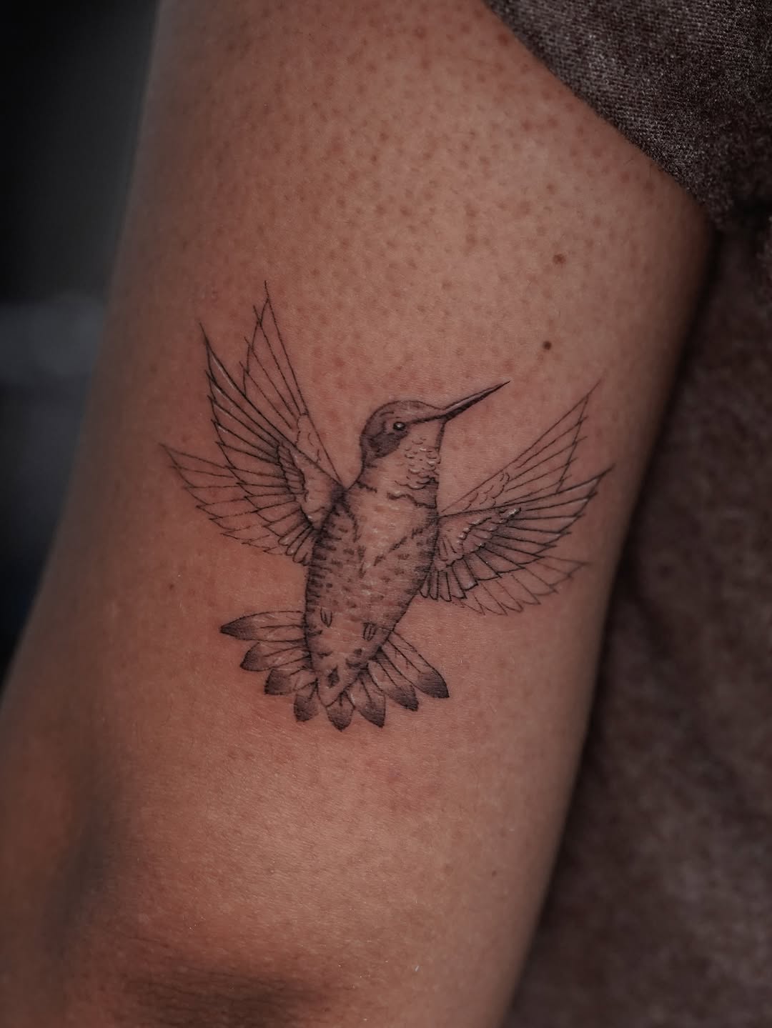 Tattoo by @eddiectattoo — fine_line, black_and_grey