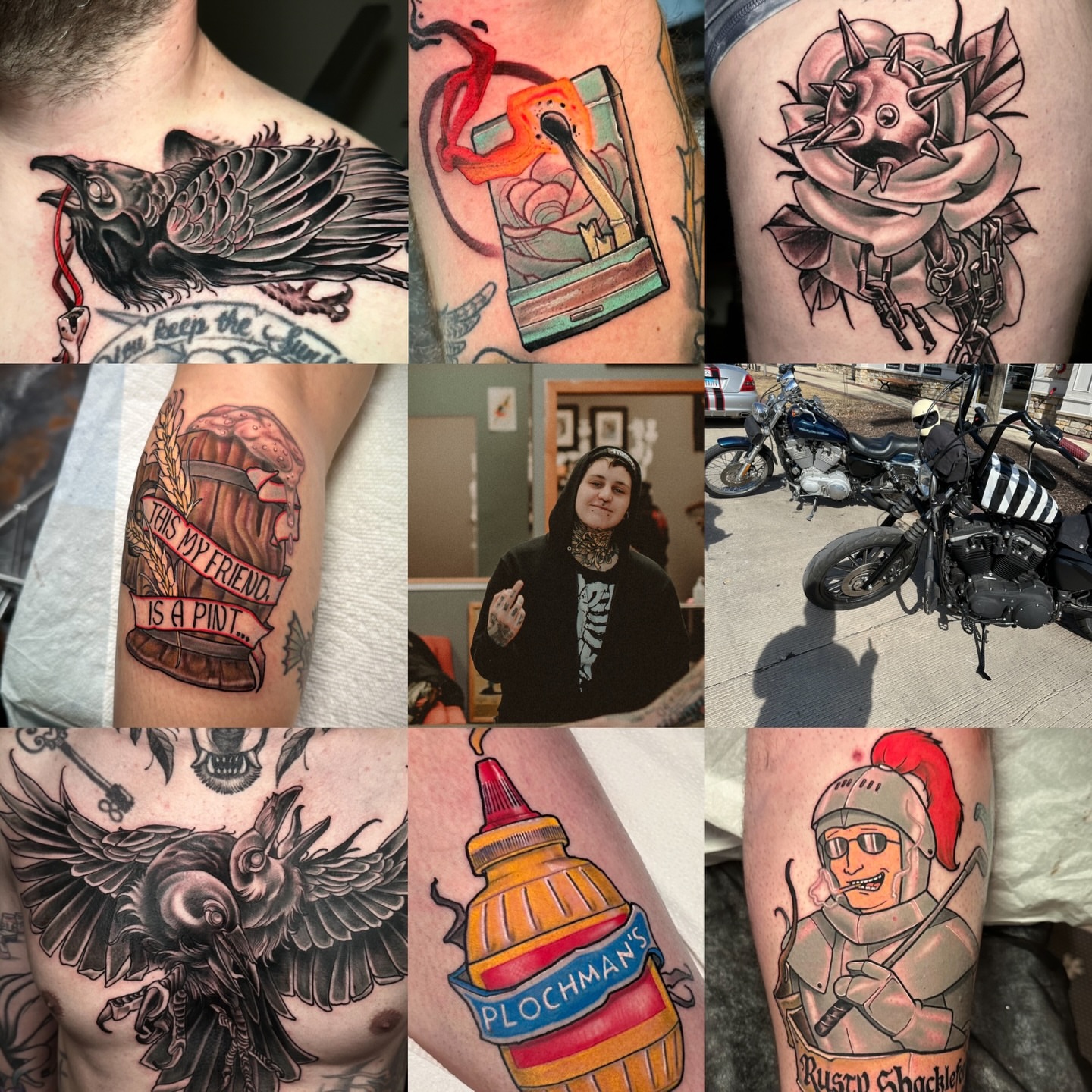 Tattoo by @teddigarsontattoos — american_traditional, black_and_grey