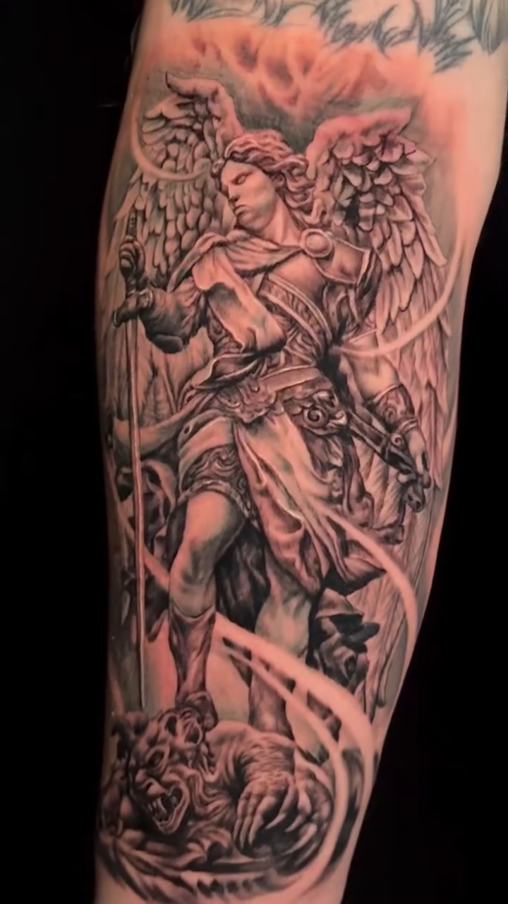 Tattoo by @jhedguevaratattoos — realism, black_and_grey