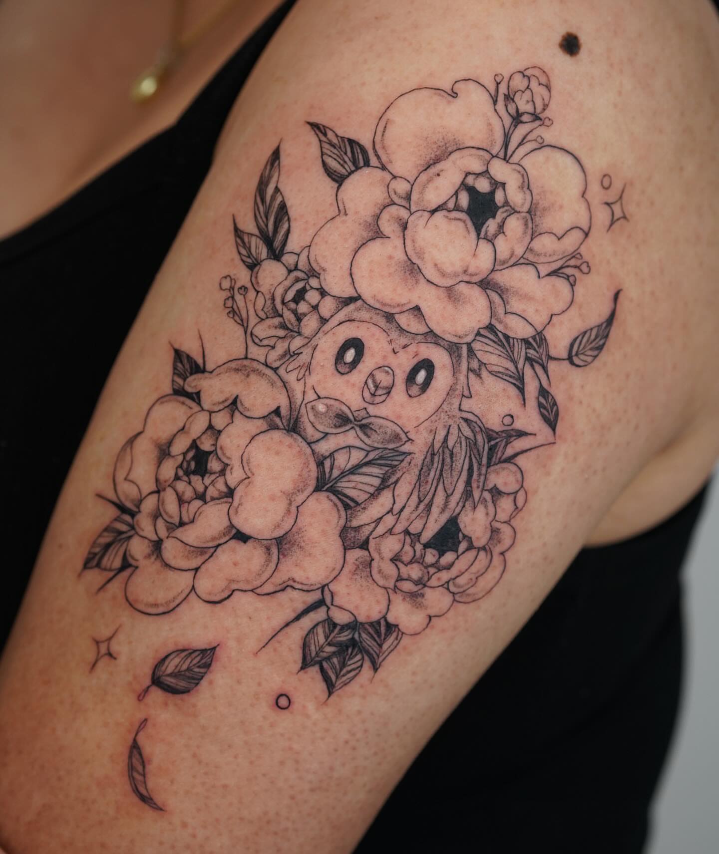 Tattoo by @petite.mortt β black_and_grey